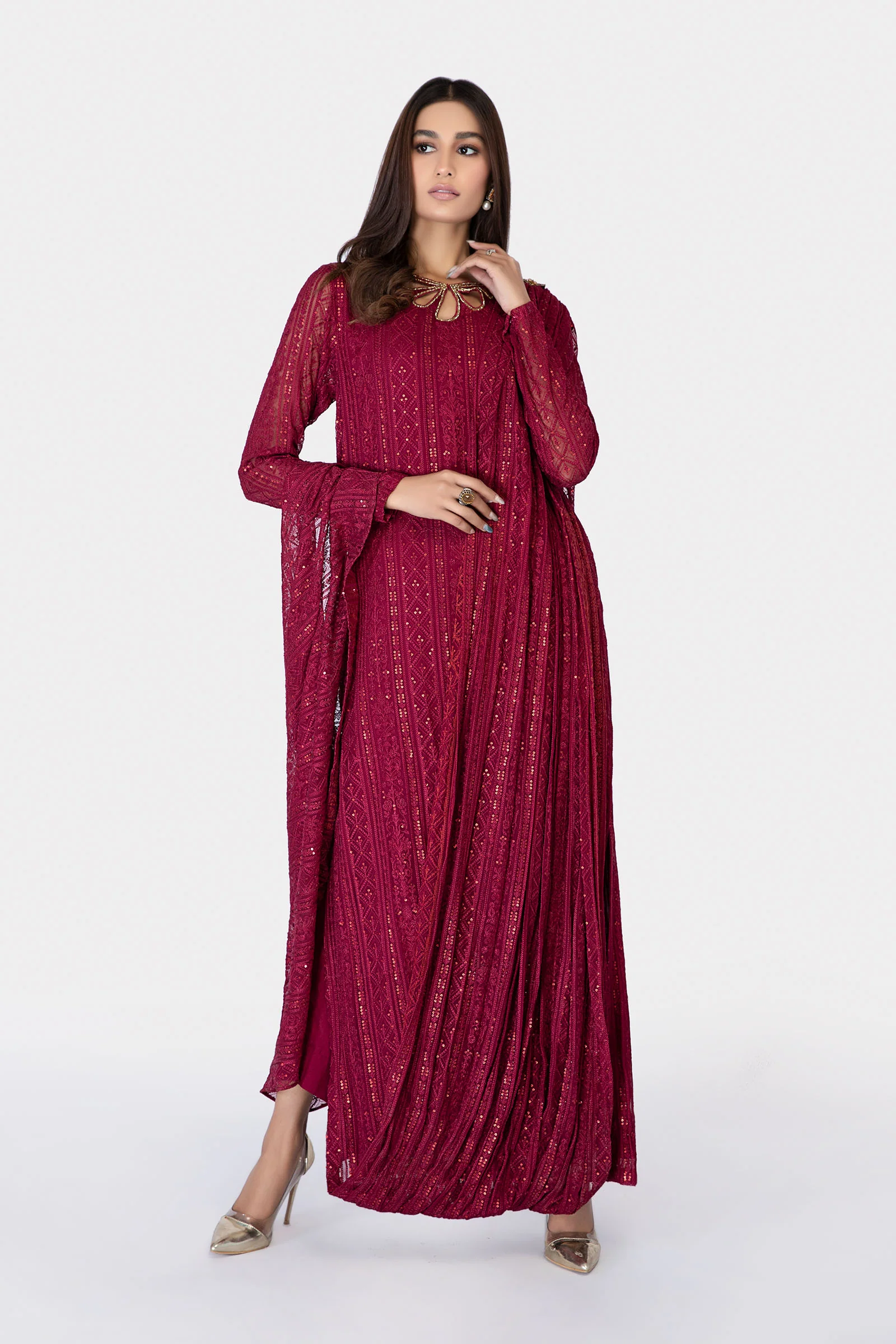 M.Luxe Fabrics LF-302-Plum - Image 3