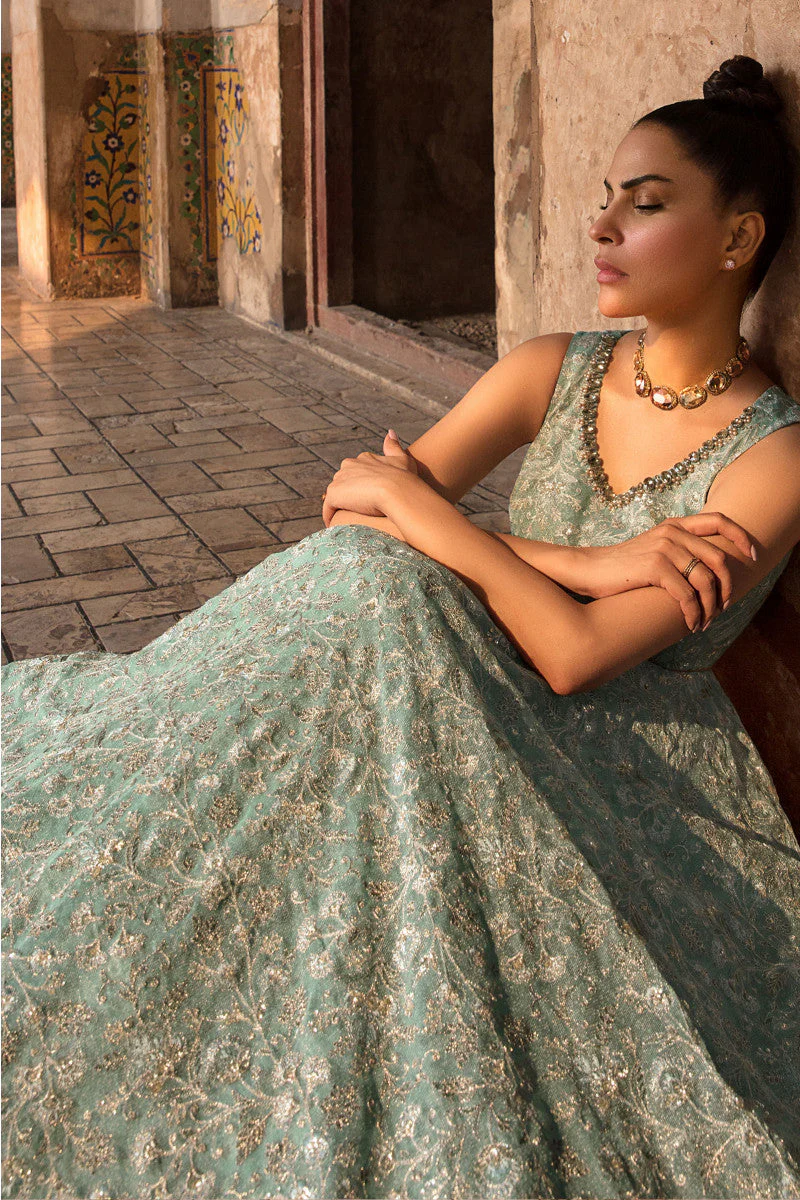 M.Luxe Fabrics LF-308-Ferozi - Image 2