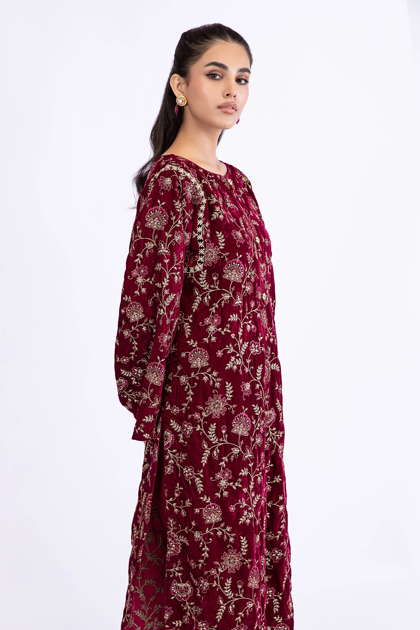 M.Luxe Fabrics Pink LF-524 - Image 2