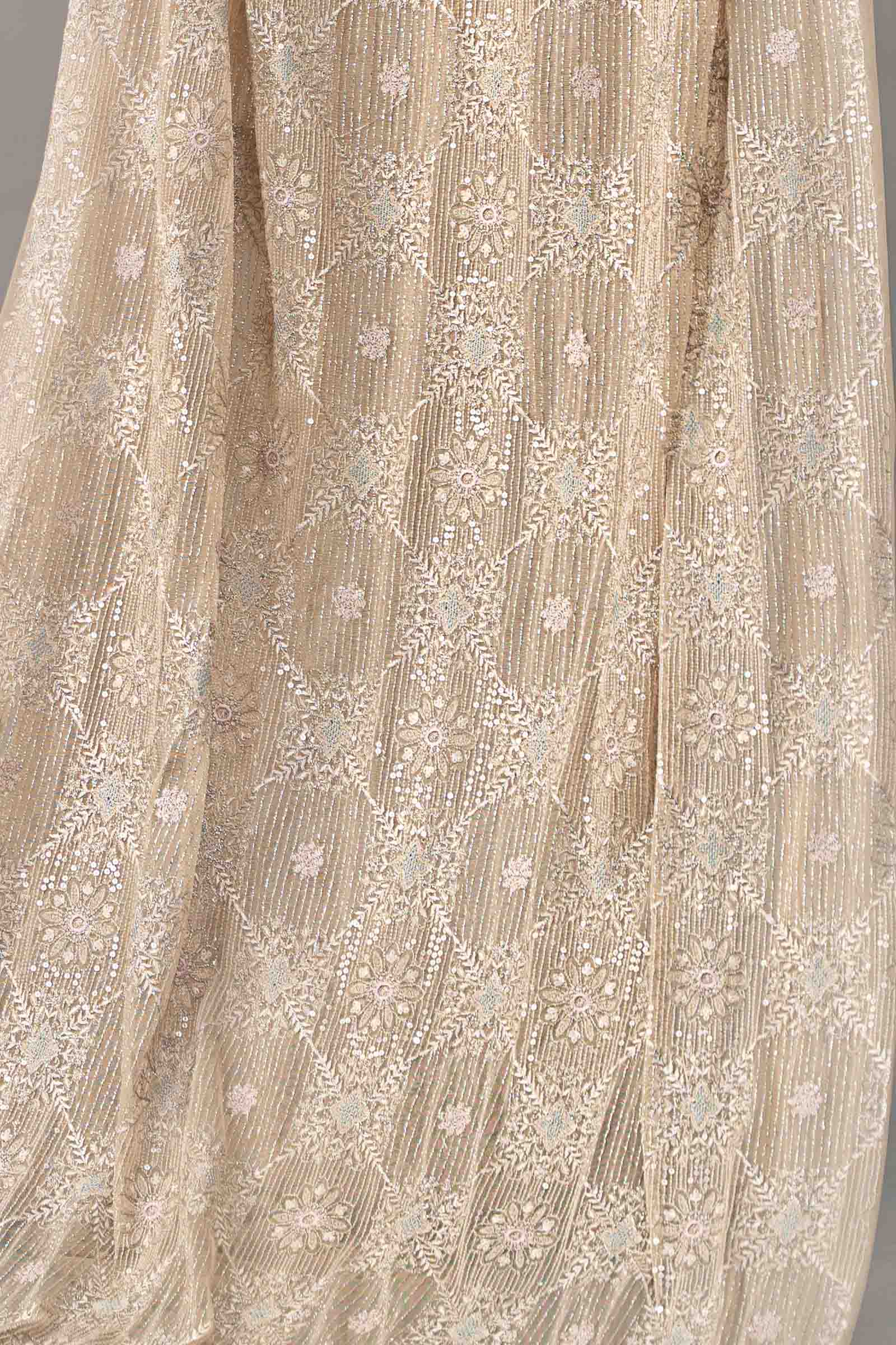 Embroidered Net Fabric (2Pcs) | LF-801 - Image 9