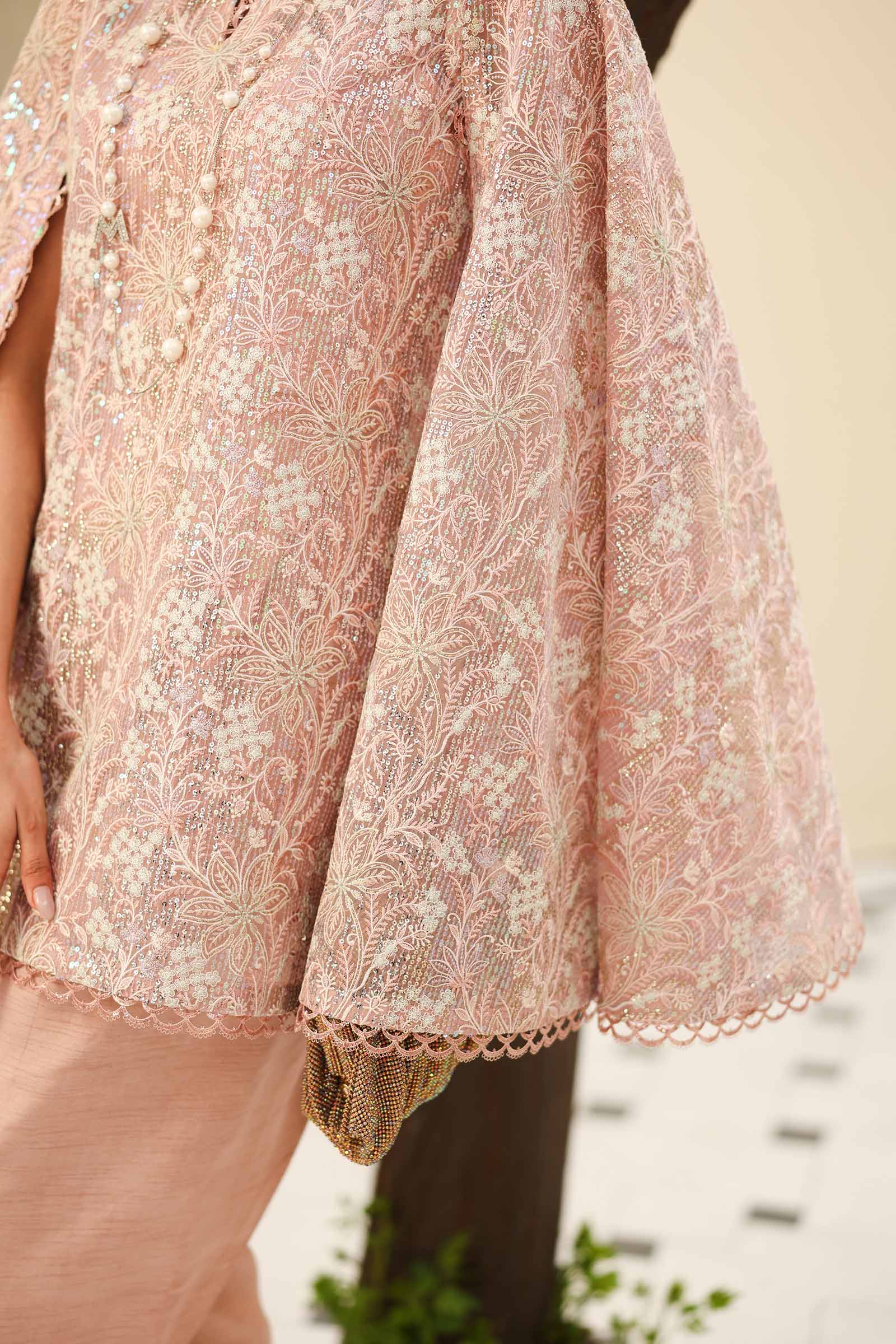 Embroidered Net Fabric (2Pcs) | LF-802 - Image 6