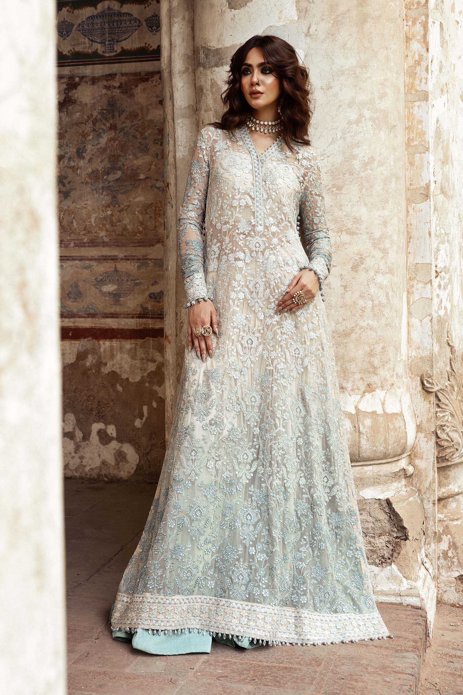 Embroidered Chiffon Fabric (2Pcs) | LF-918 - Image 7