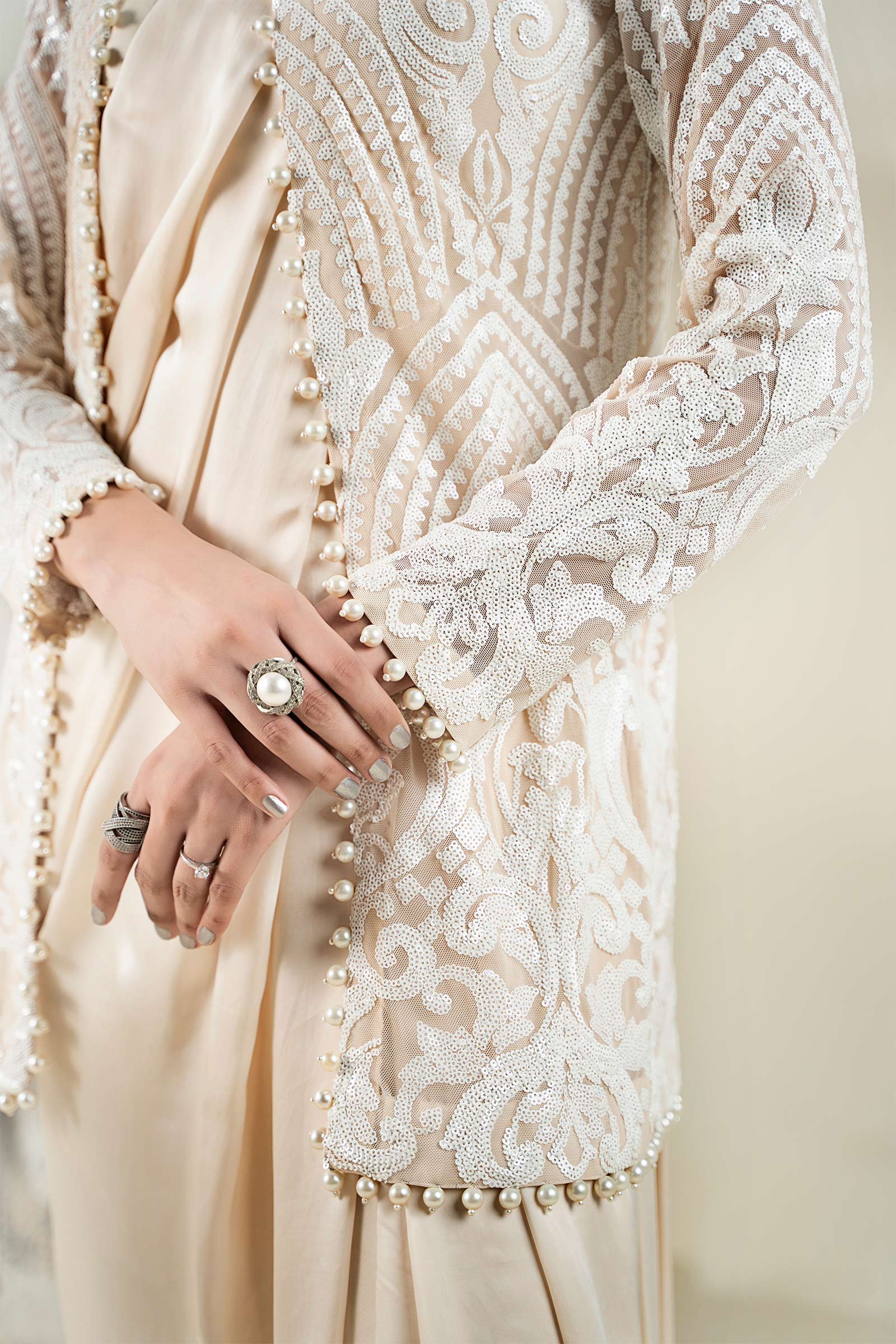 Embroidered Net Fabric (1Pc) | LF-CH25-09 - Image 10