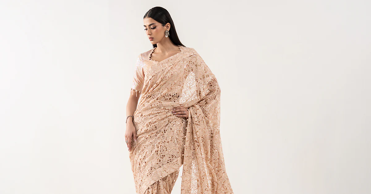 Embroidered Georgette Fabric (1Pc) - Image 10