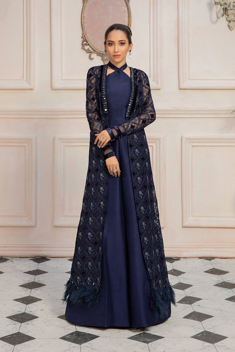 M.Luxe Fabrics LF-PN-108-A-Blue - Image 3
