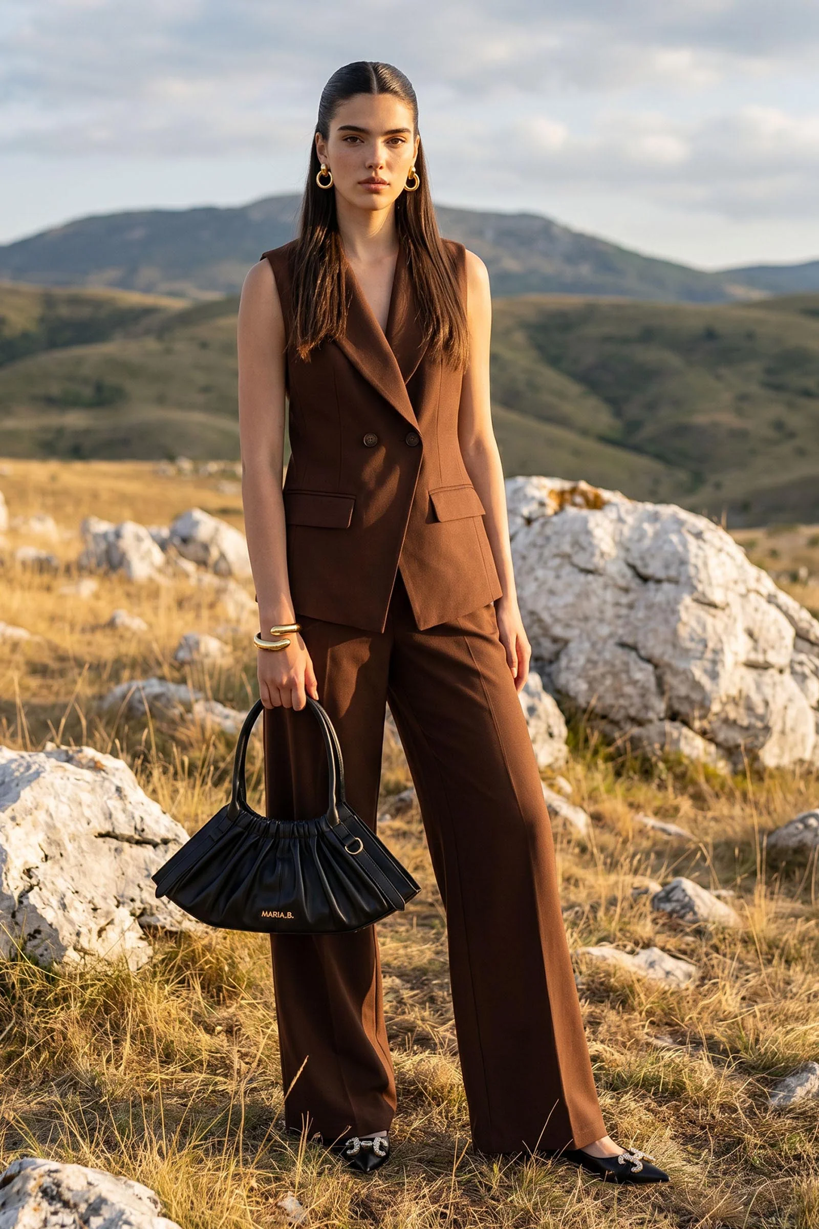 Gathered Hobo Bag - Image 6