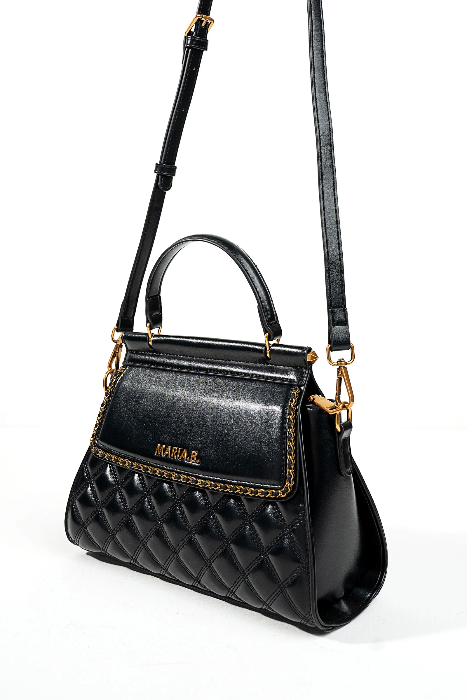 Classic Quilted Handbag - Image 4