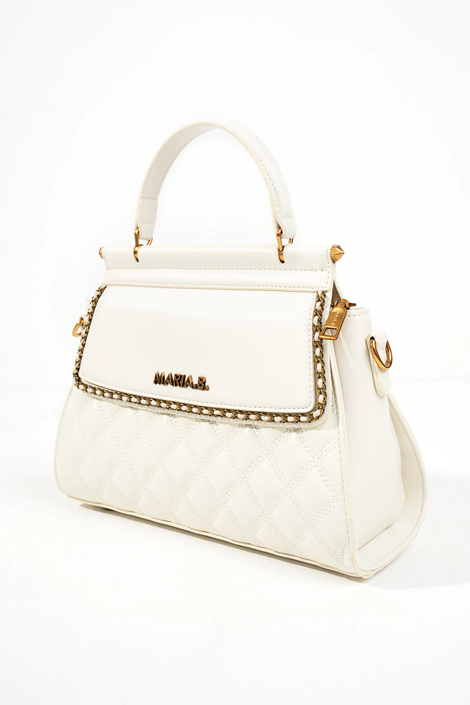 Classic Quilted Handbag - Image 3