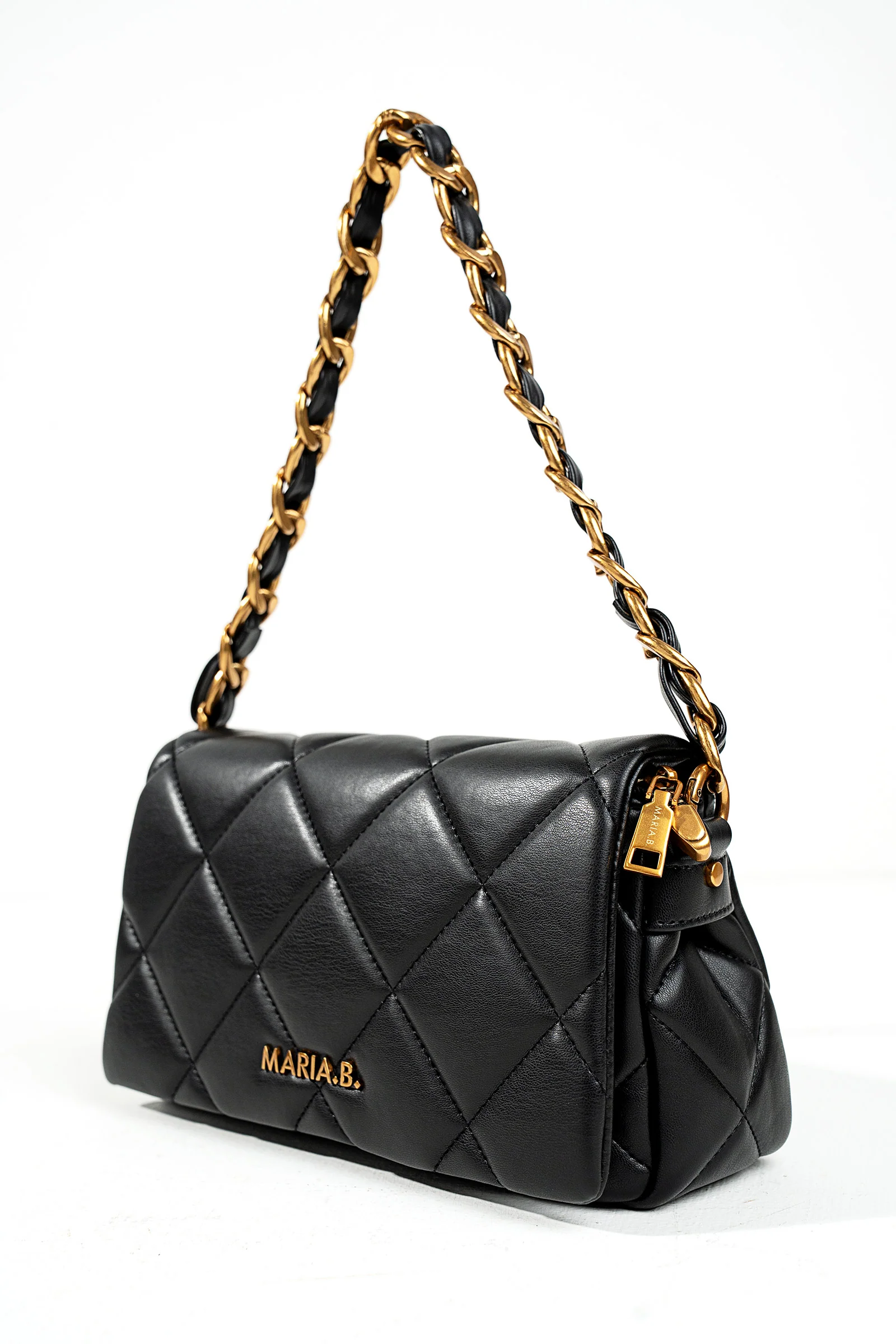 Quilted Messenger Bag - Image 16