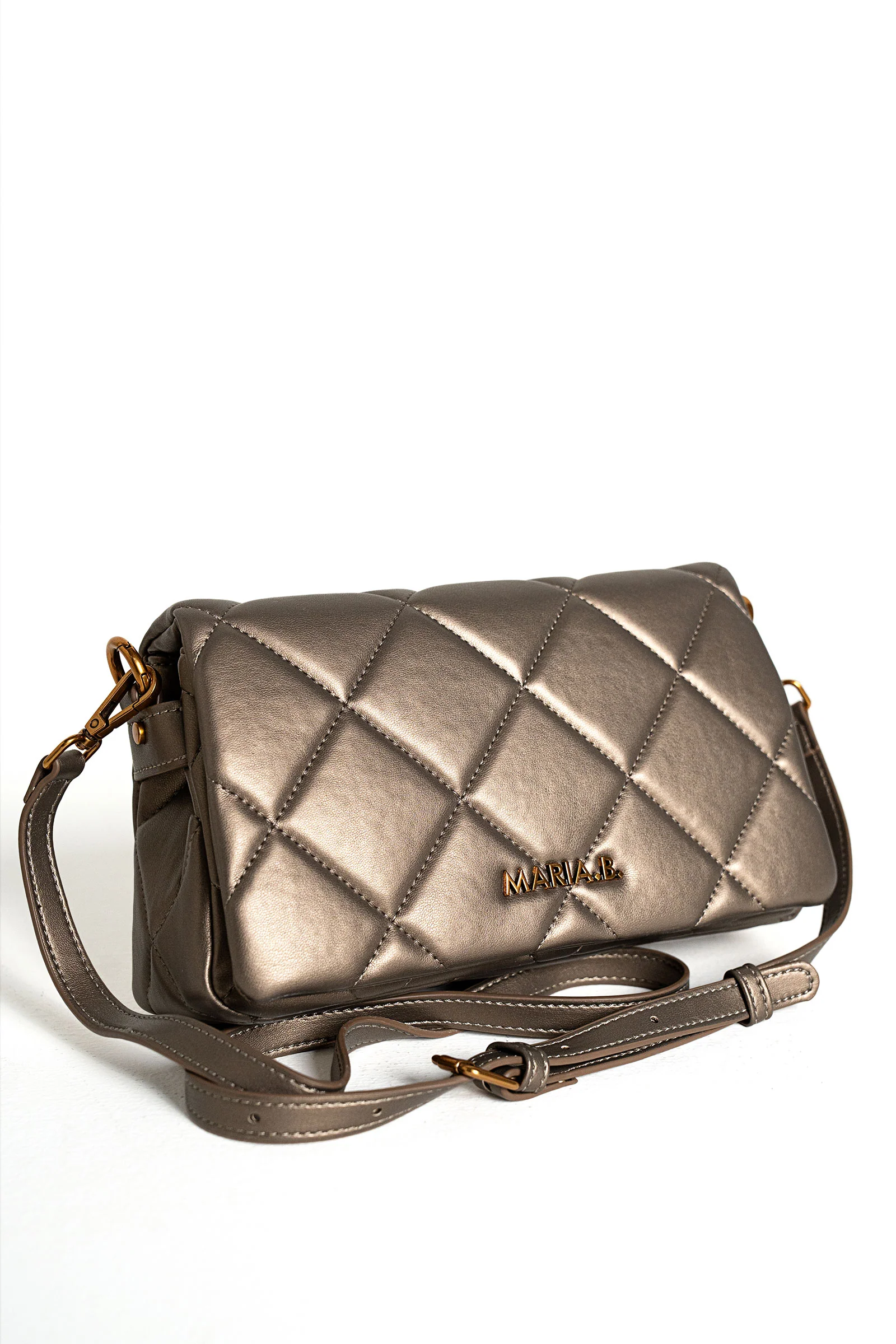 Quilted Messenger Bag - Image 4