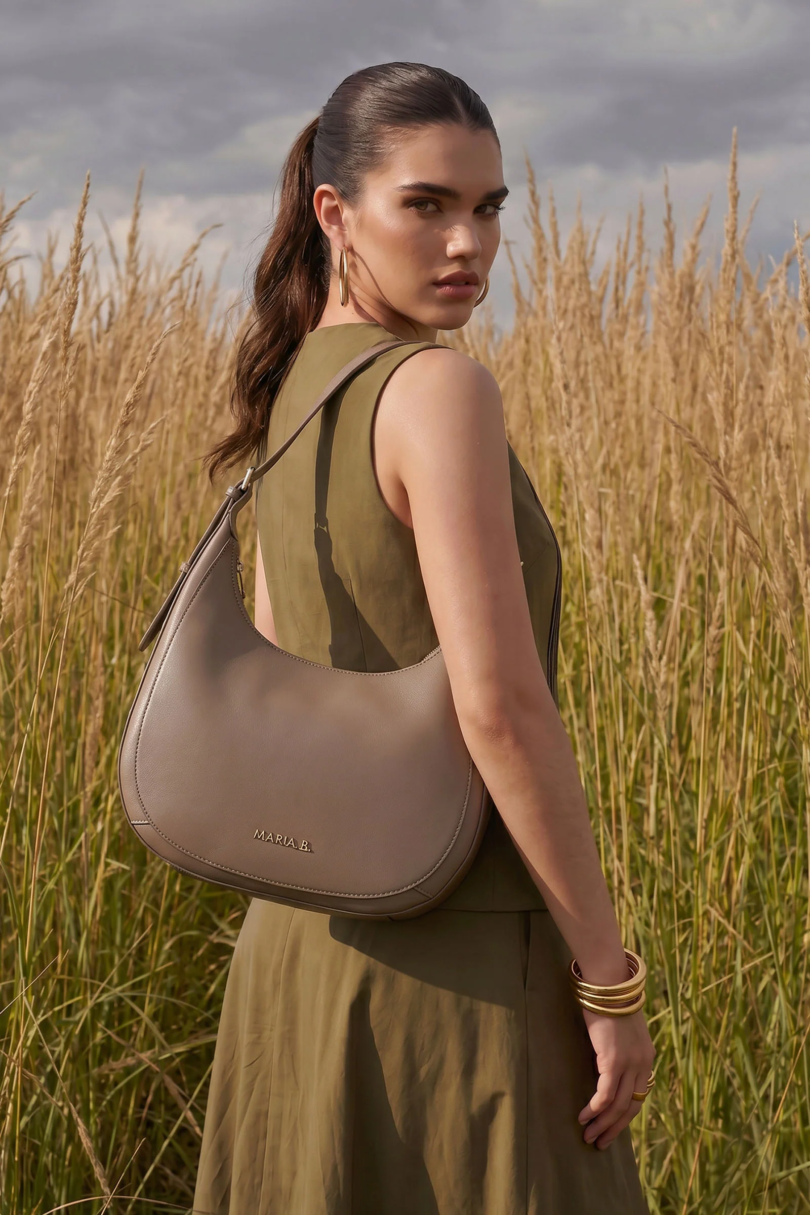 Crescent Hobo Bag - Image 6