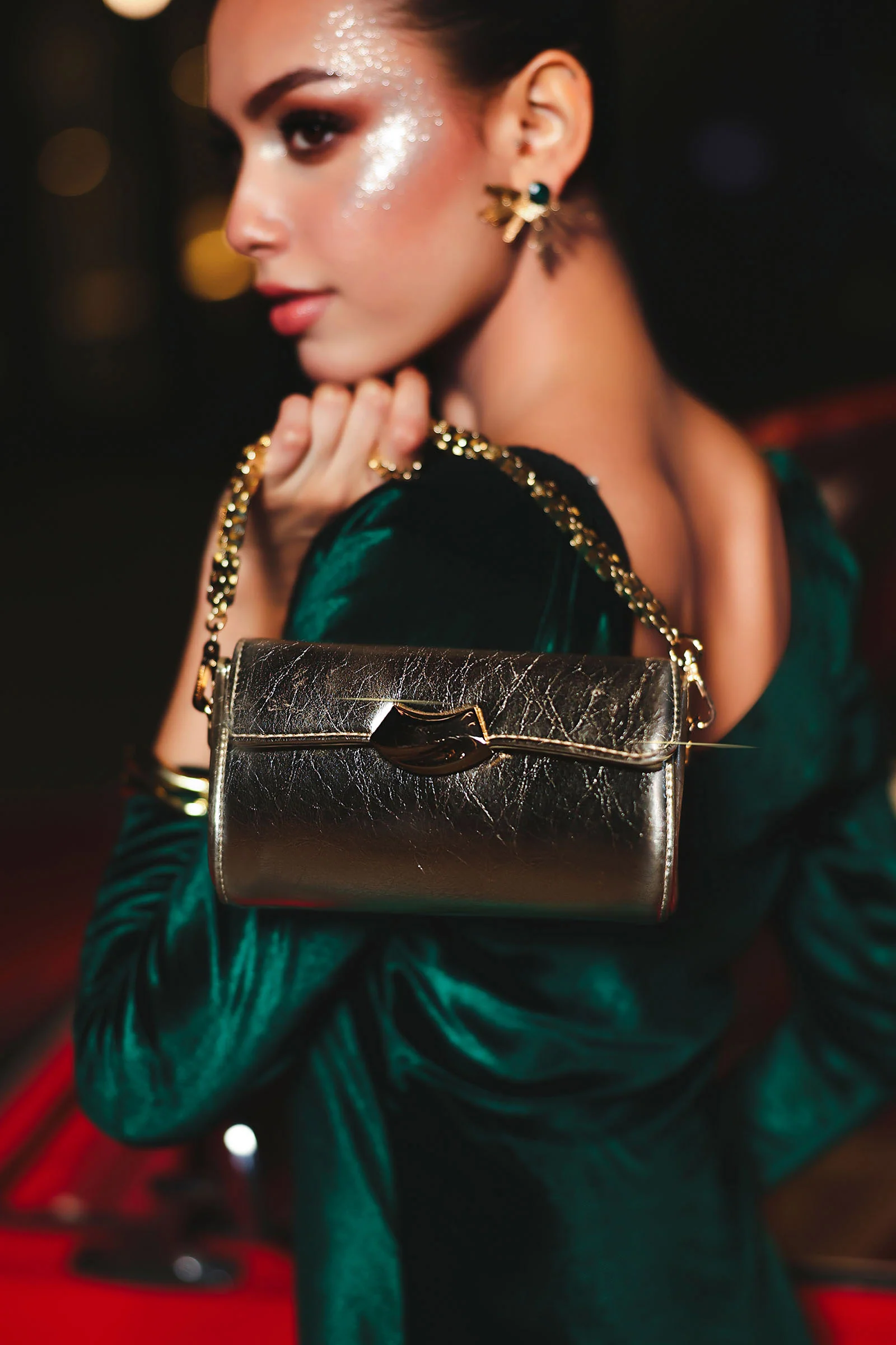 Metallic Mini Bag