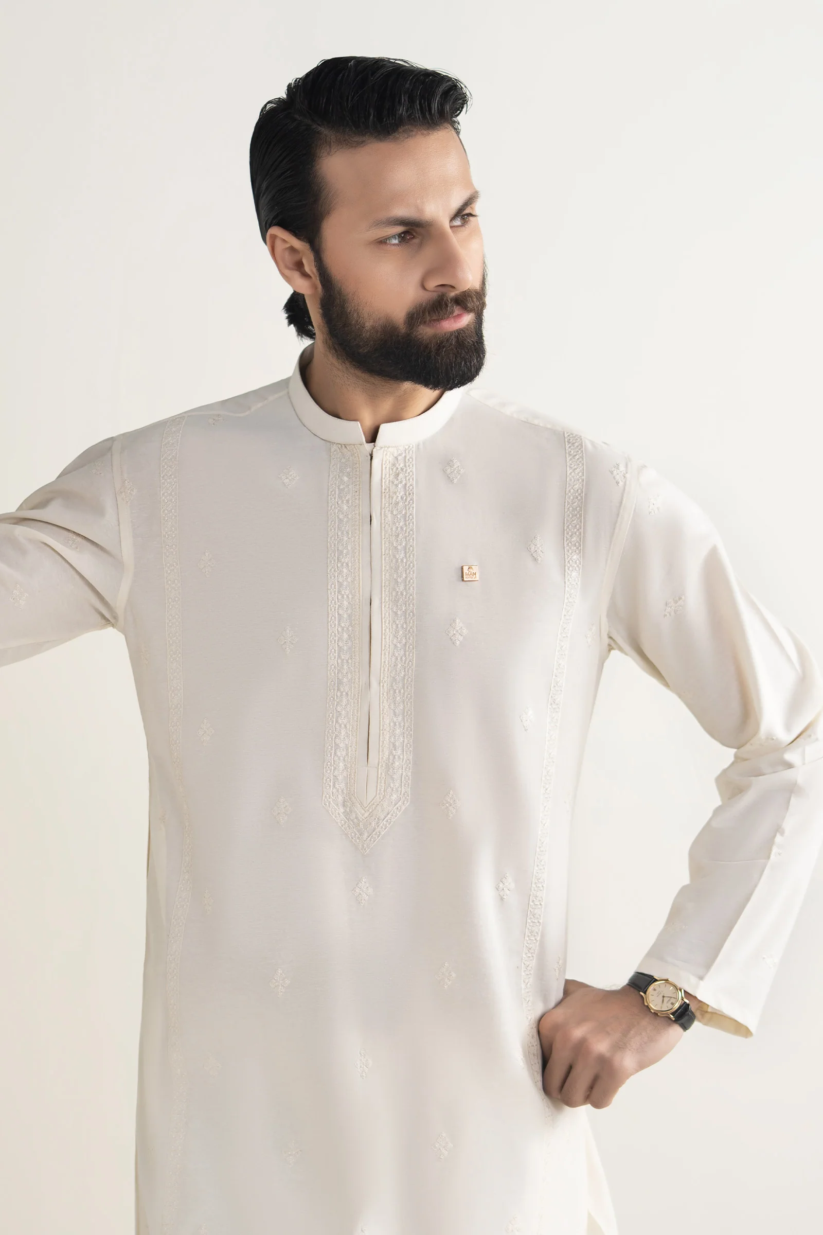 2 Piece Cotton Karandi Suit - Image 2