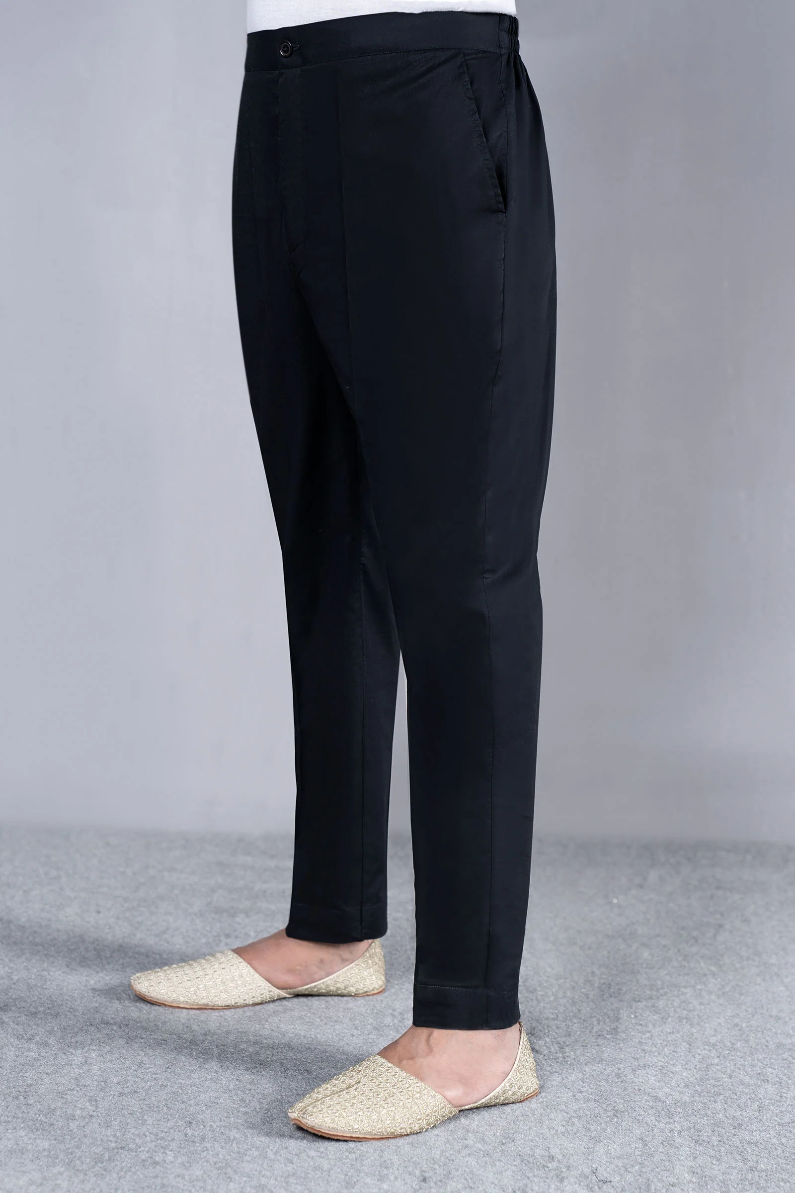 Raya Dyed Cotton Trouser - Image 2