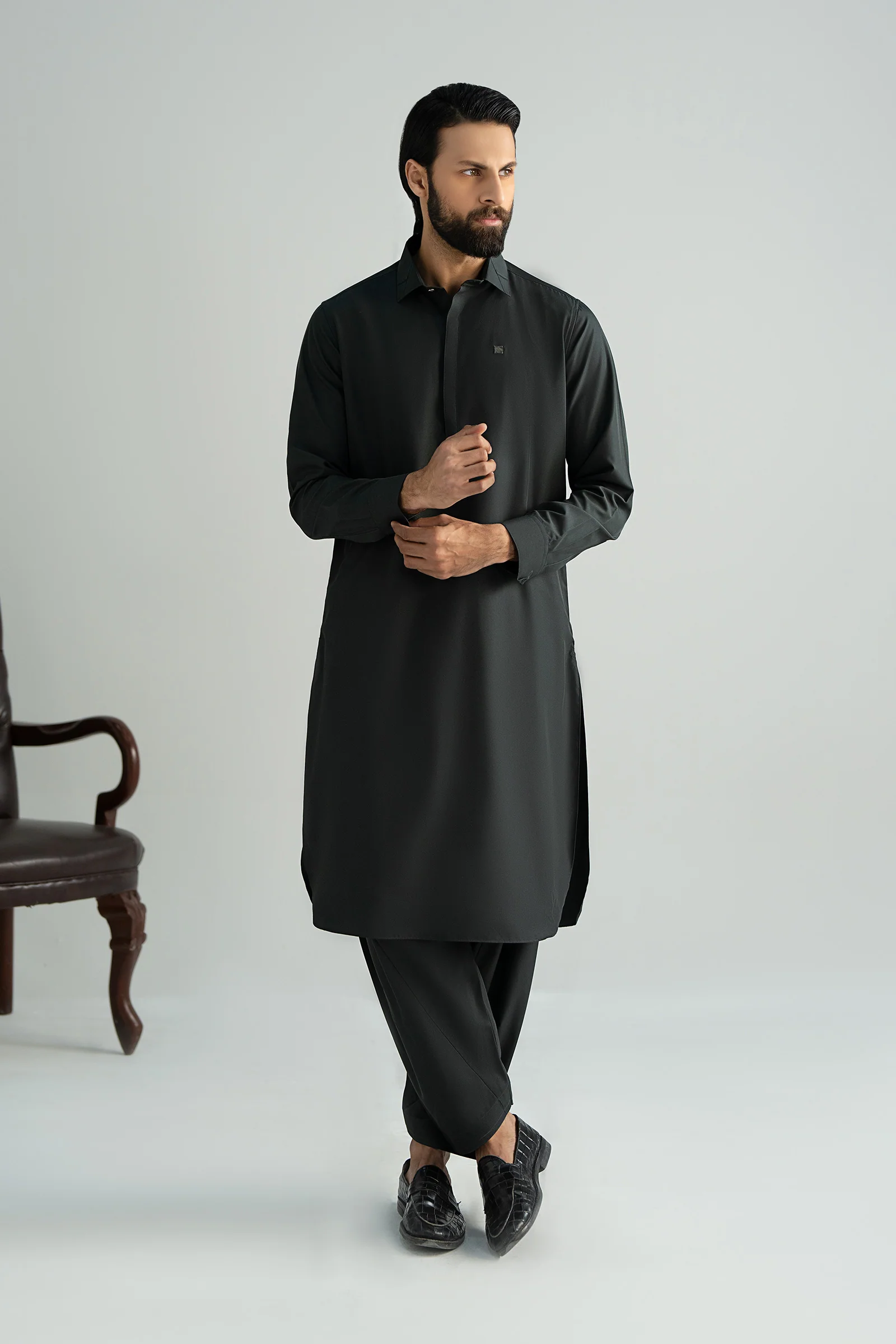 2 Piece Blended Suit - Image 5