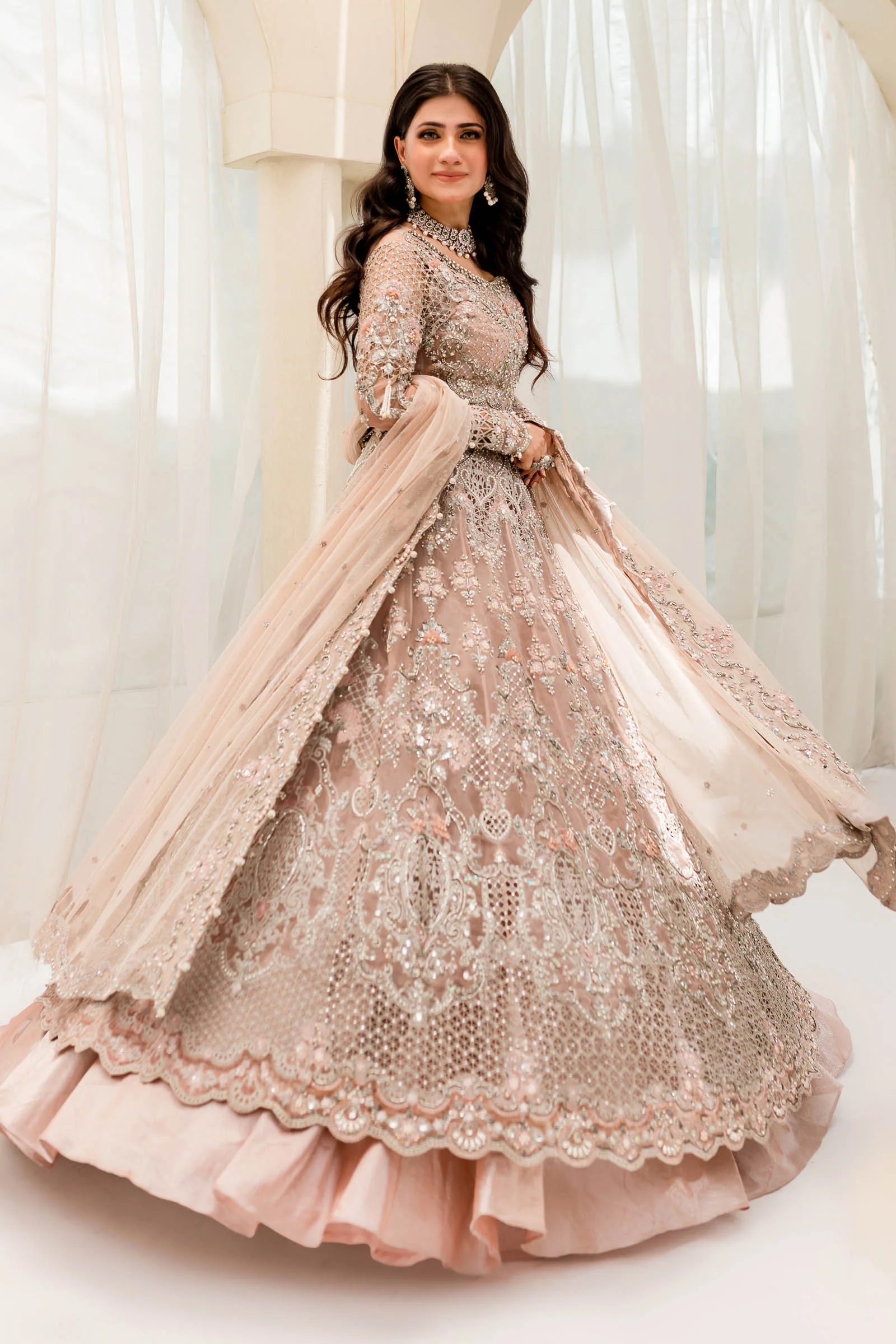 MARIA B. Couture Powder Pink MC-902 - Image 5