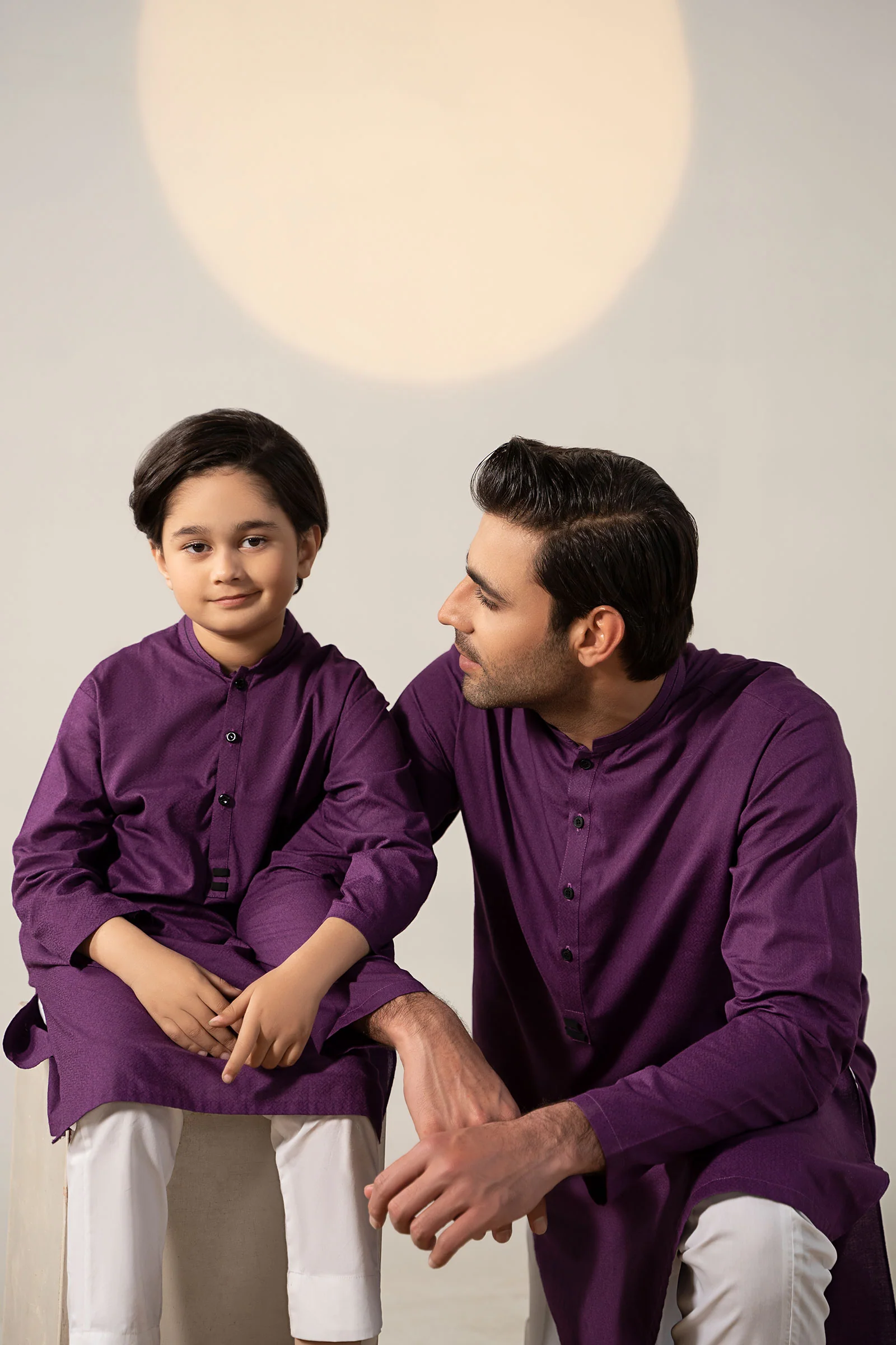 Dyed Dobby Kurta - Image 3