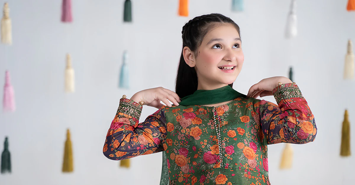 3 Piece Printed Cotton Masoori Suit - Image 10