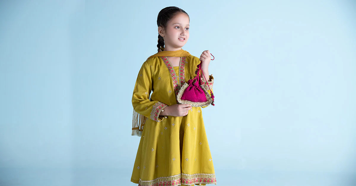3 Piece Dyed Dobby Lawn Suit - Image 7
