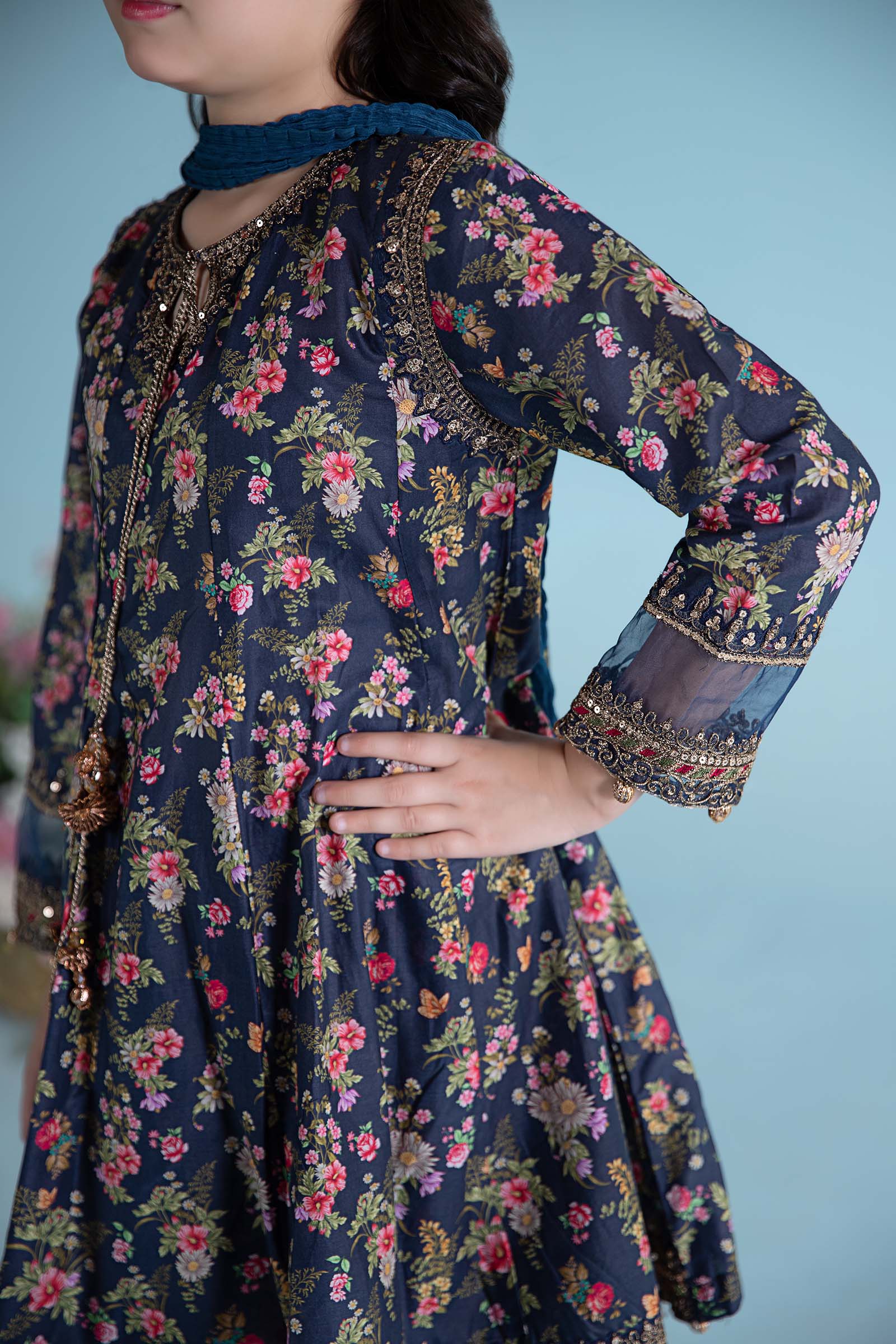 3 Piece Printed Lawn Suit - Image 3