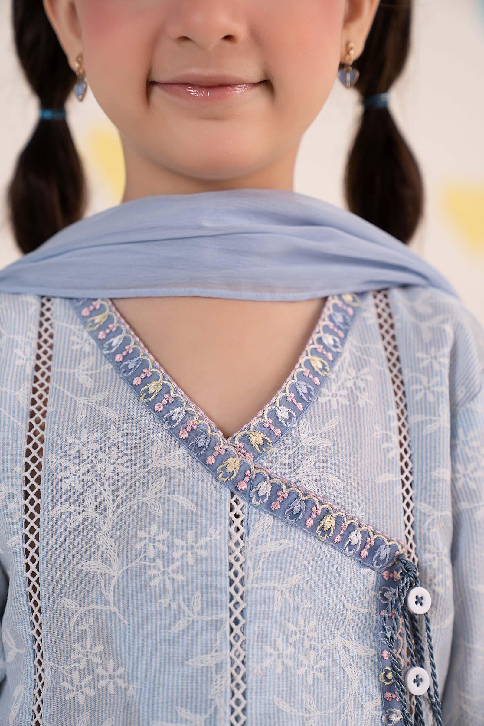 3 Piece Embroidered Lawn Suit - Image 4