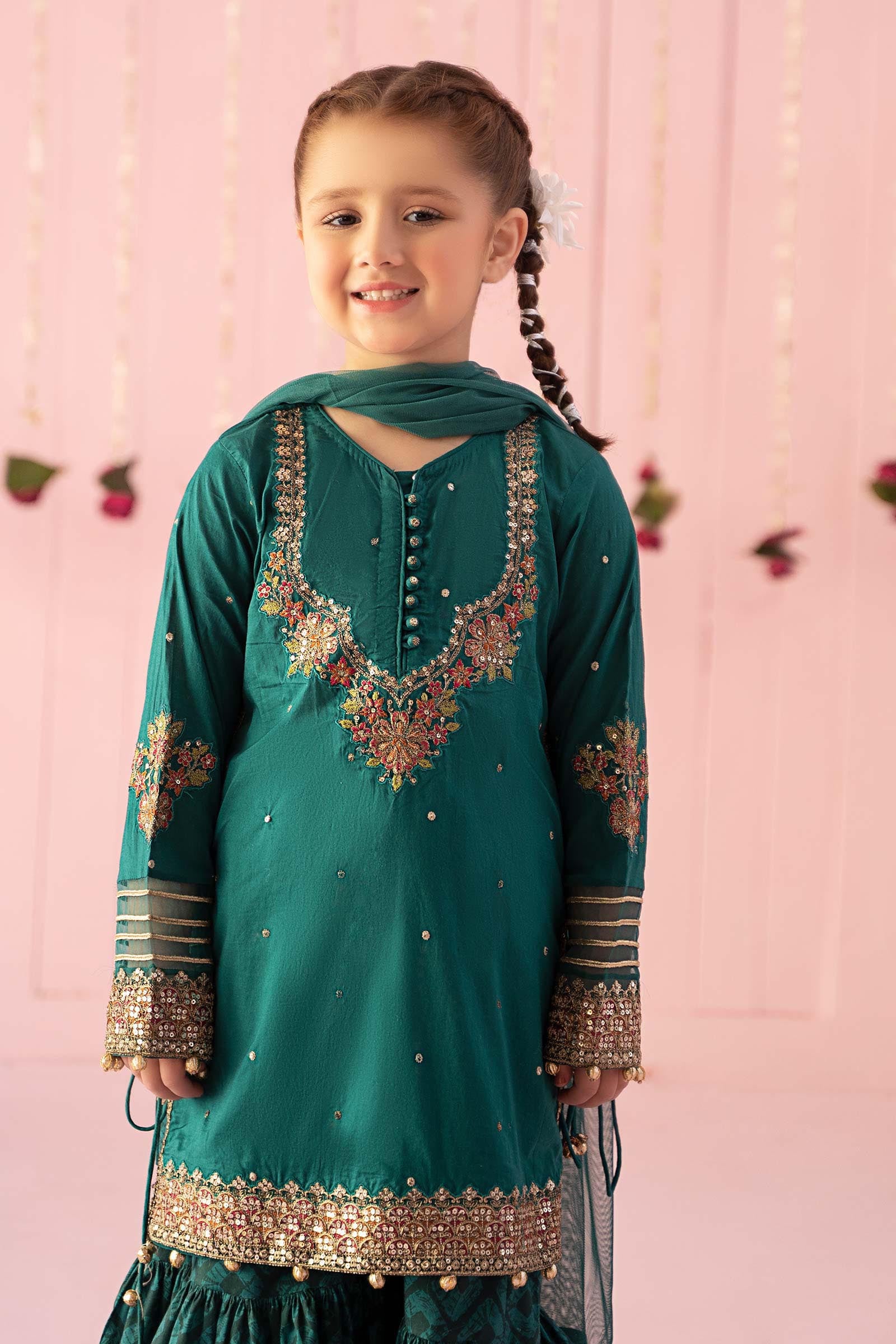 3 Piece Embroidered Lawn Suit - Image 2
