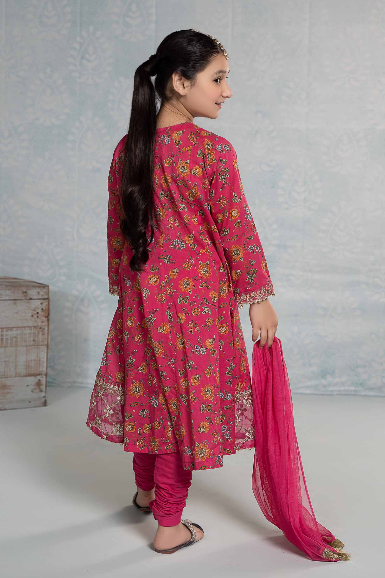 3 Piece Embroidered Lawn Suit - Image 9