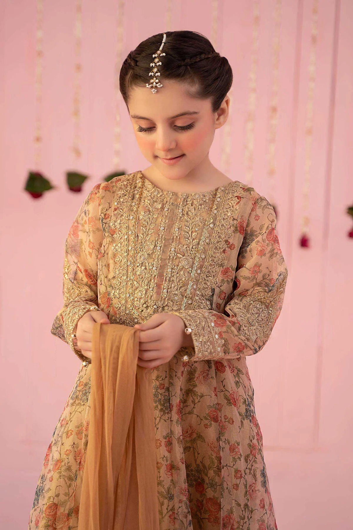 3 Piece Masoori Net Suit - Image 4