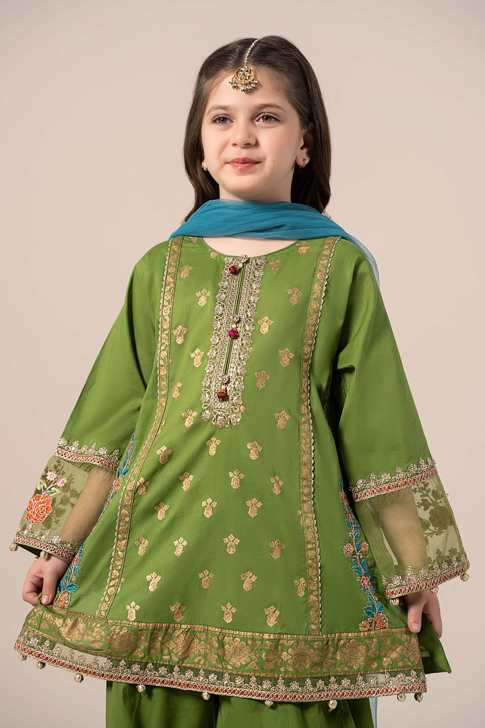 3 Piece Embroidered Lawn Suit - Image 2