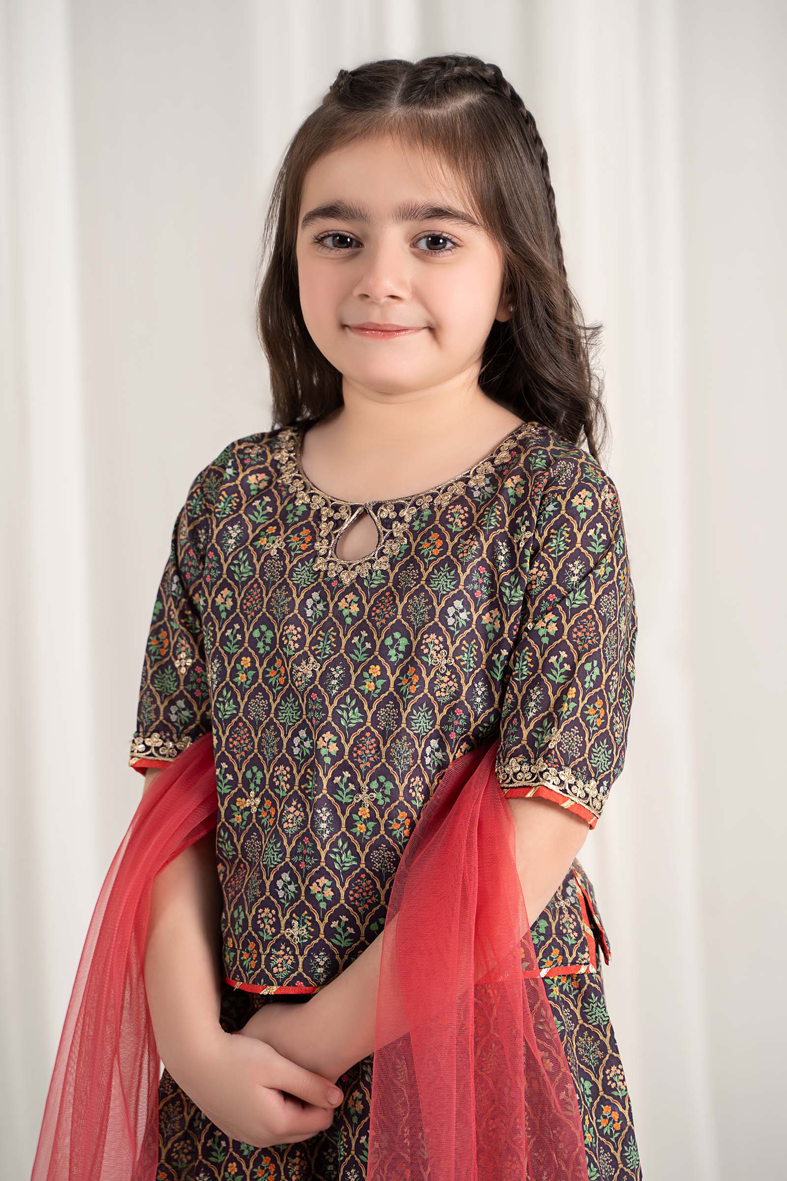 3 Piece Printed Lawn Suit - Image 2