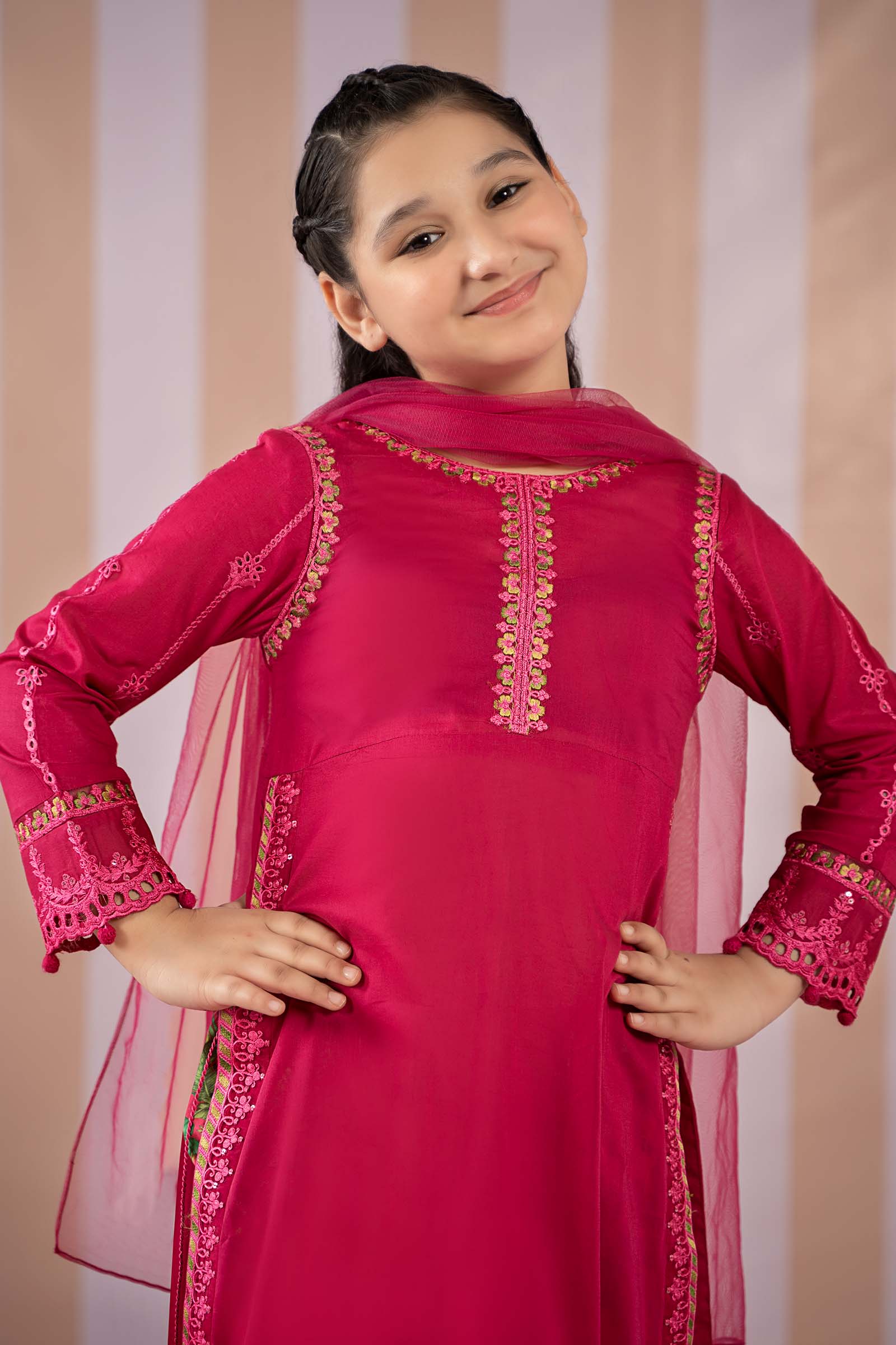3 Piece Printed Lawn Suit - Image 2