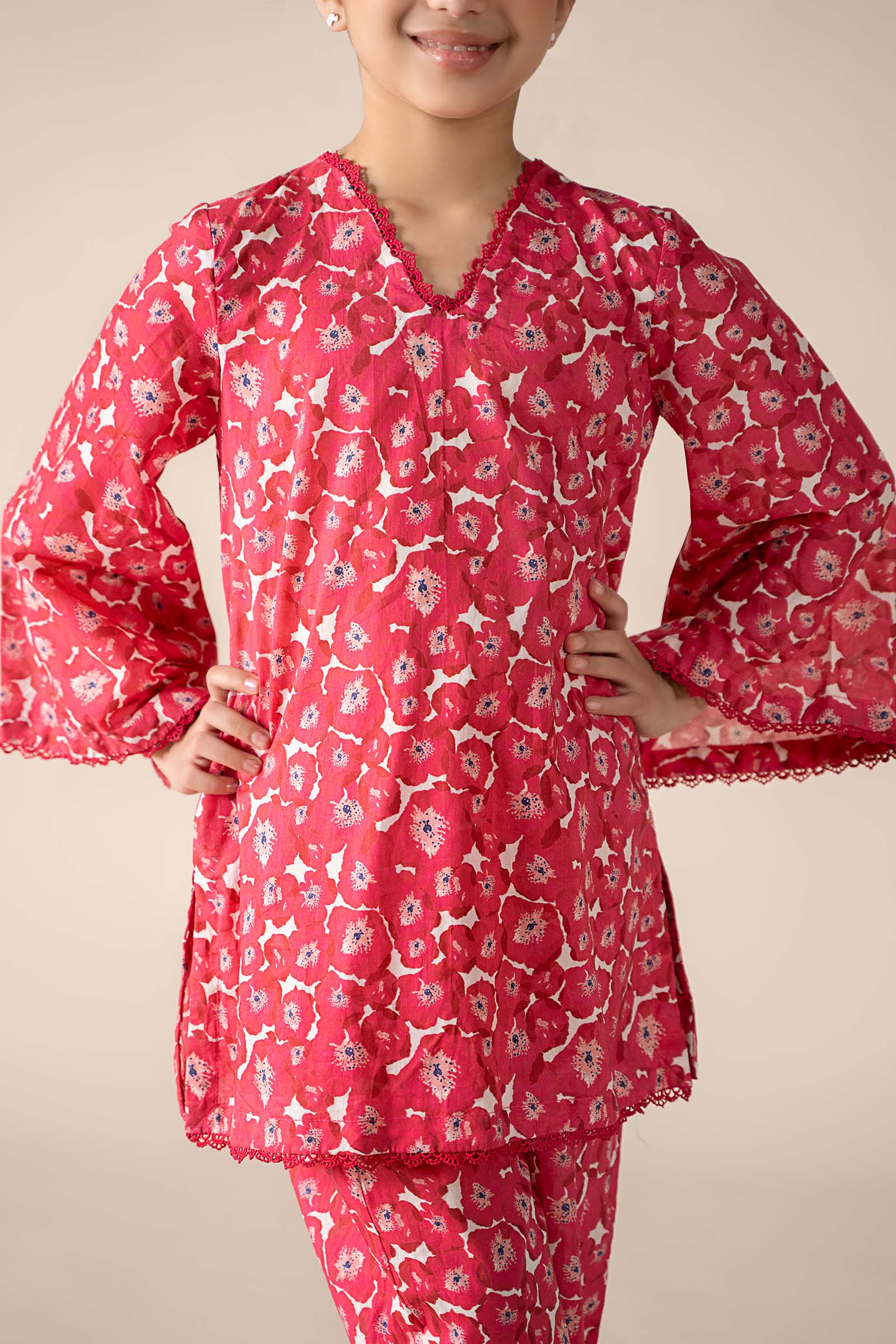 2 Piece Printed Lawn Suit - Image 3