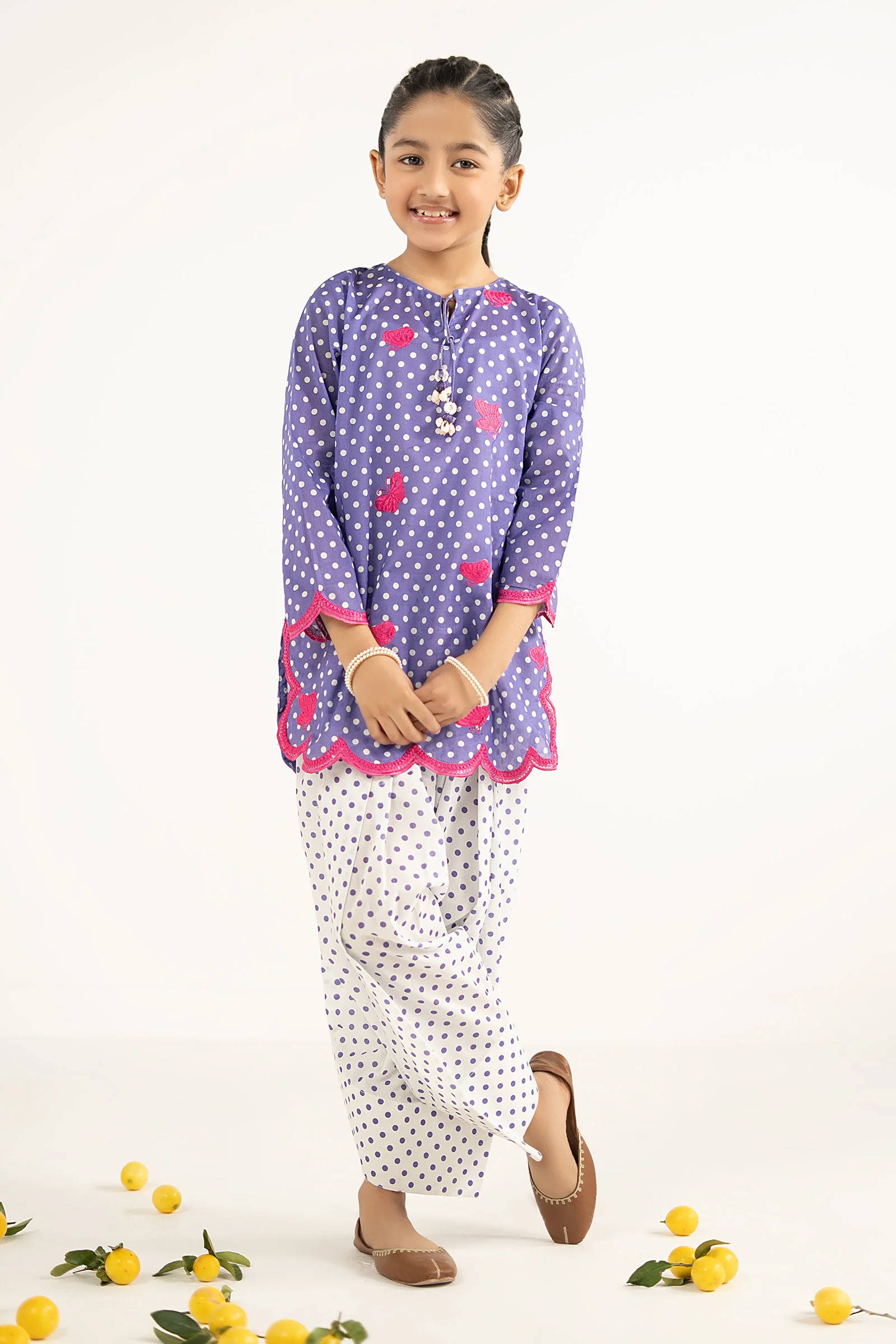 2 Piece Embroidered Lawn Suit - Image 2