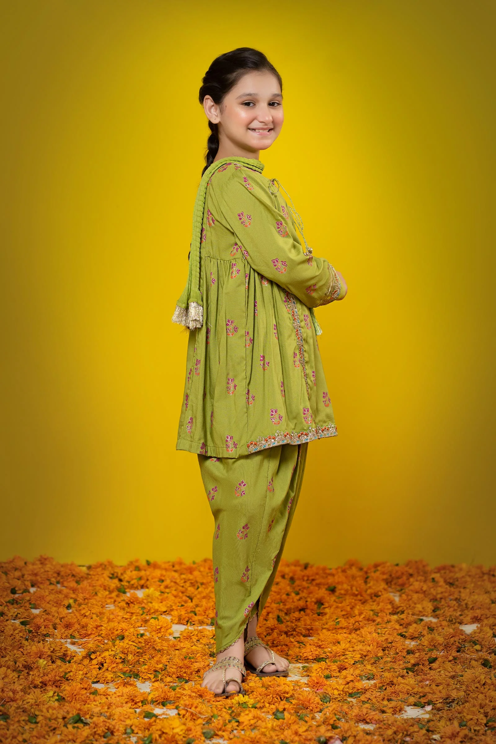 Suit Lime Green MKD-W23-15 - Image 2