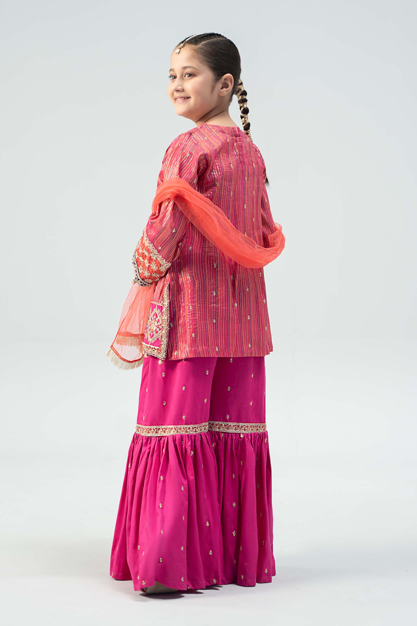 3 Piece Embroidered Suit - Image 7