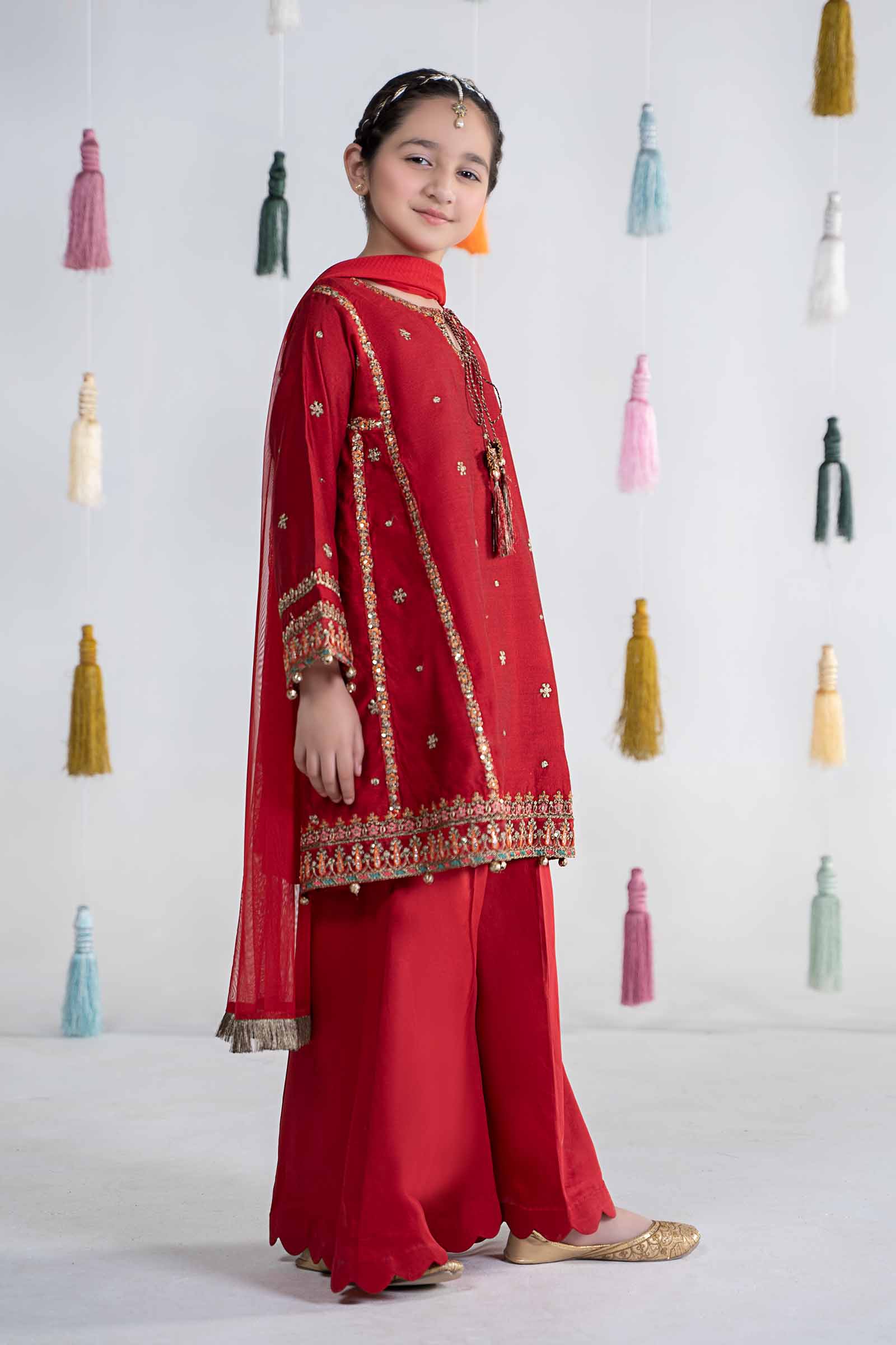 3 Piece Embroidered Yarn Dyed Suit - Image 7