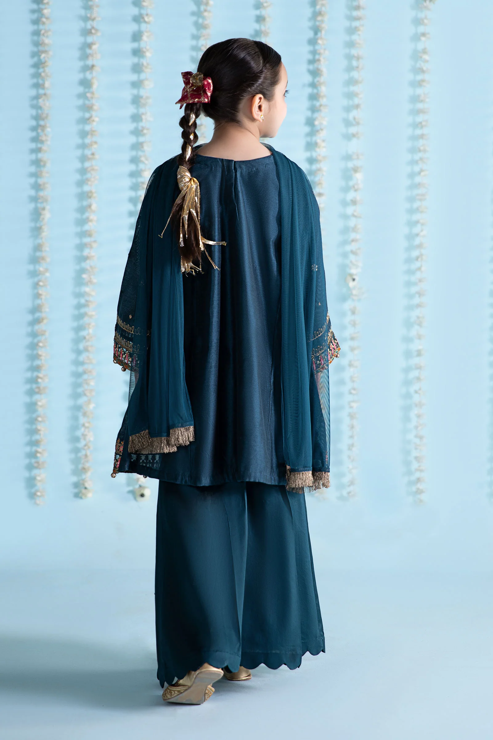 3 Piece Embroidered Yarn Dyed Suit - Image 7