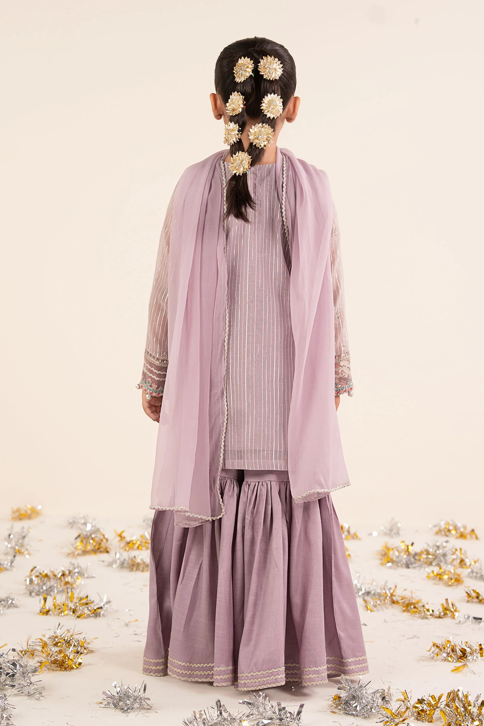 3 Piece Embroidered Yarn Dyed Suit - Image 6