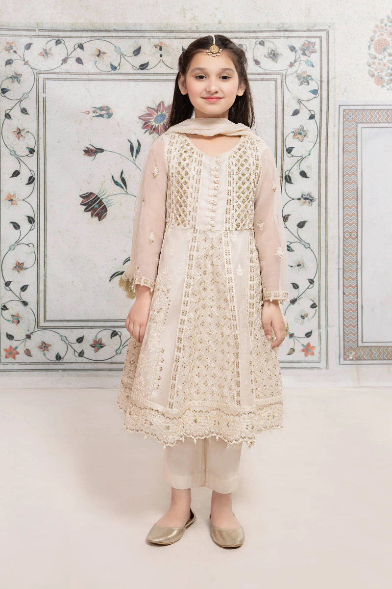 3 Piece Embroidered Suit
