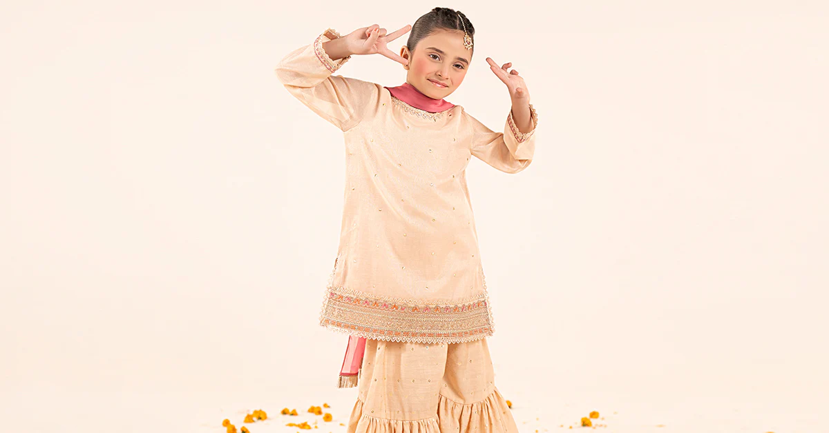 3 Piece Embroidered Masoori Yarn Dyed Suit - Image 9
