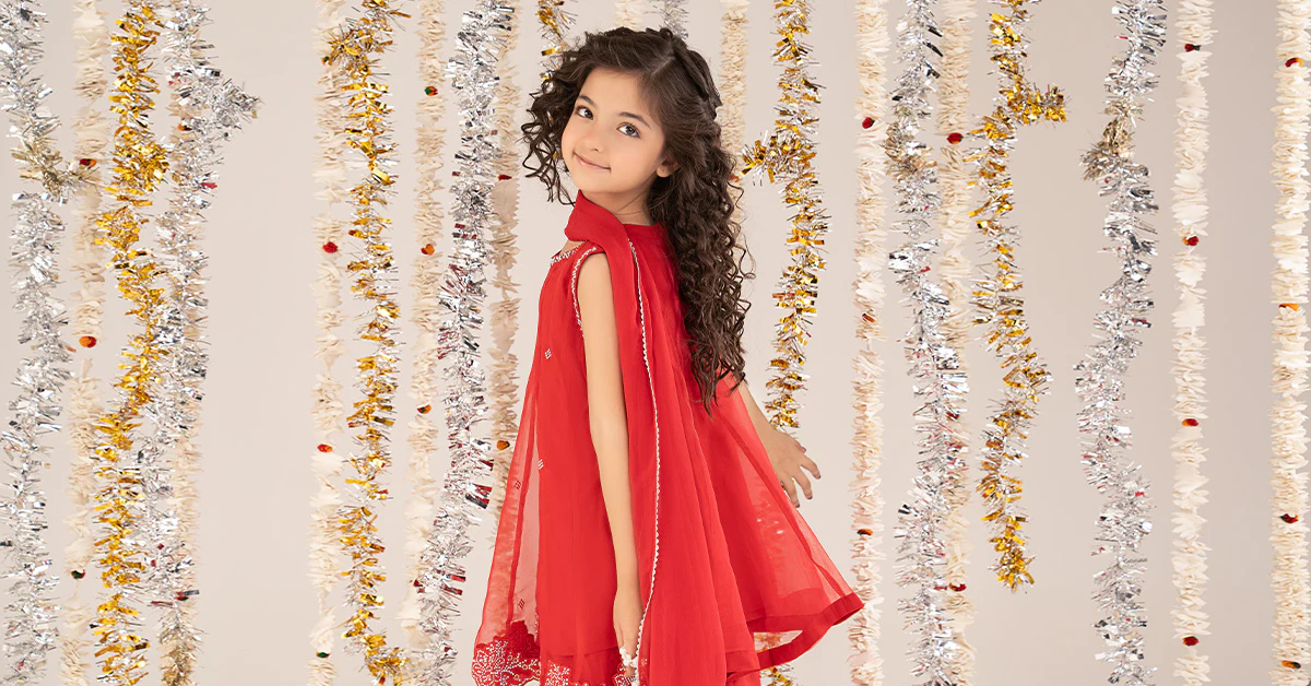 3 Piece Embellished Organza Suit - Image 10