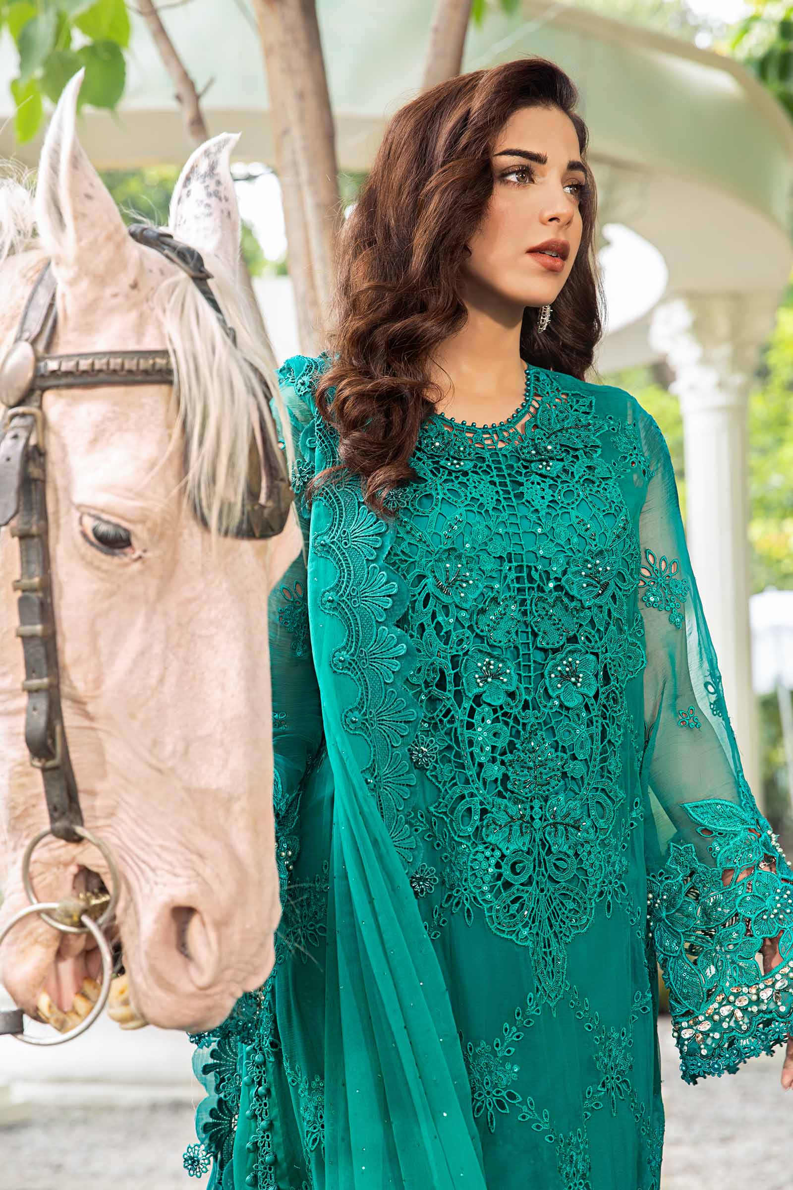 Unstitched Embroidered Chiffon Suit | MPC-24-105 - Image 3