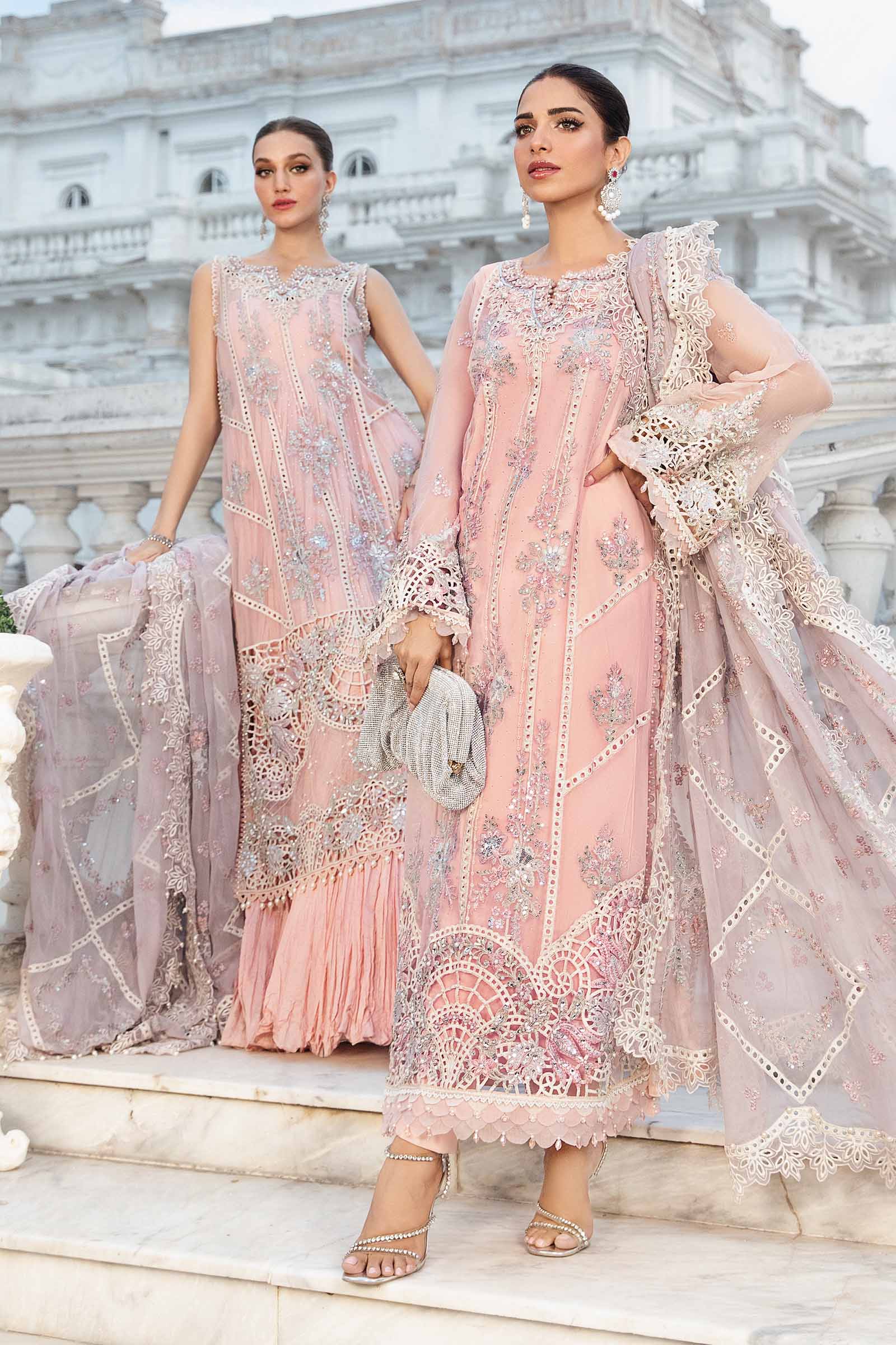 Unstitched Embroidered Chiffon Suit | MPC-24-106 - Image 3