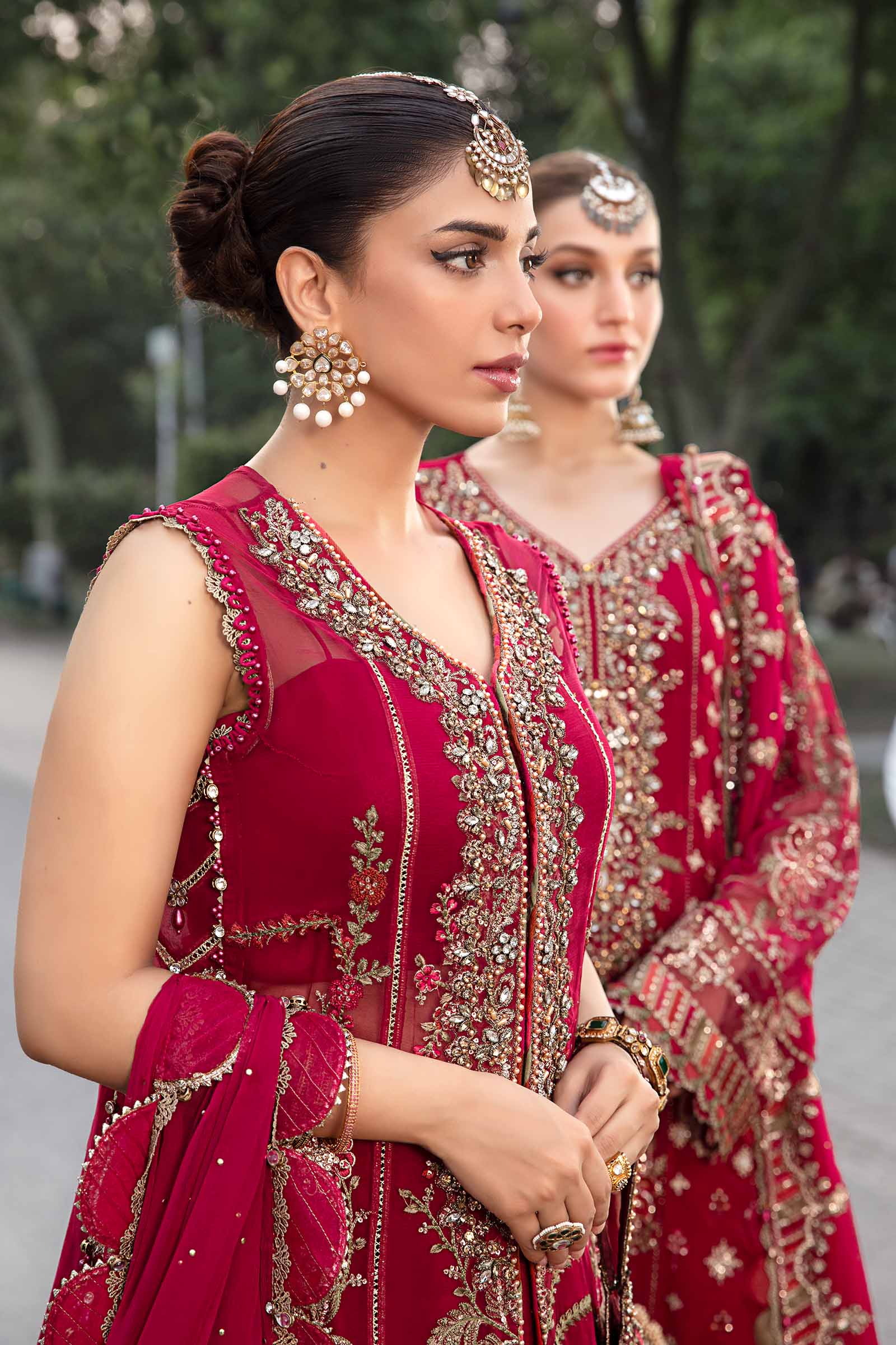 Unstitched Embroidered Chiffon Suit | MPC-24-107 - Image 2