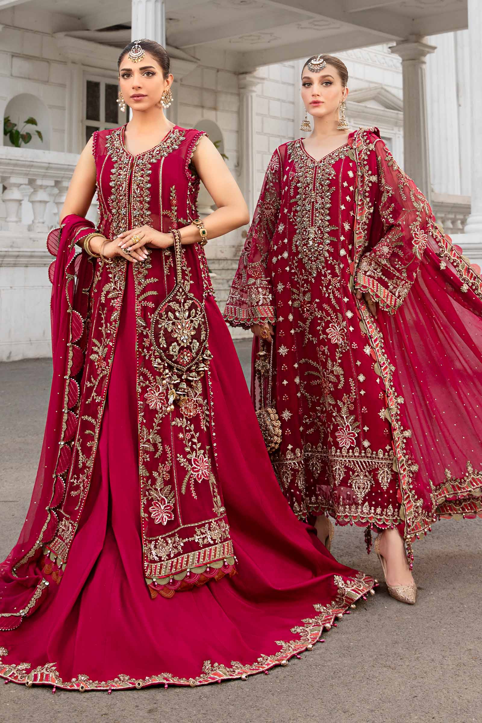 Unstitched Embroidered Chiffon Suit | MPC-24-107 - Image 3