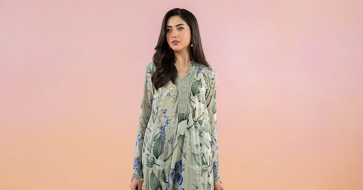 3 Piece Printed Lawn Suit | MPS-2502-B - Image 6