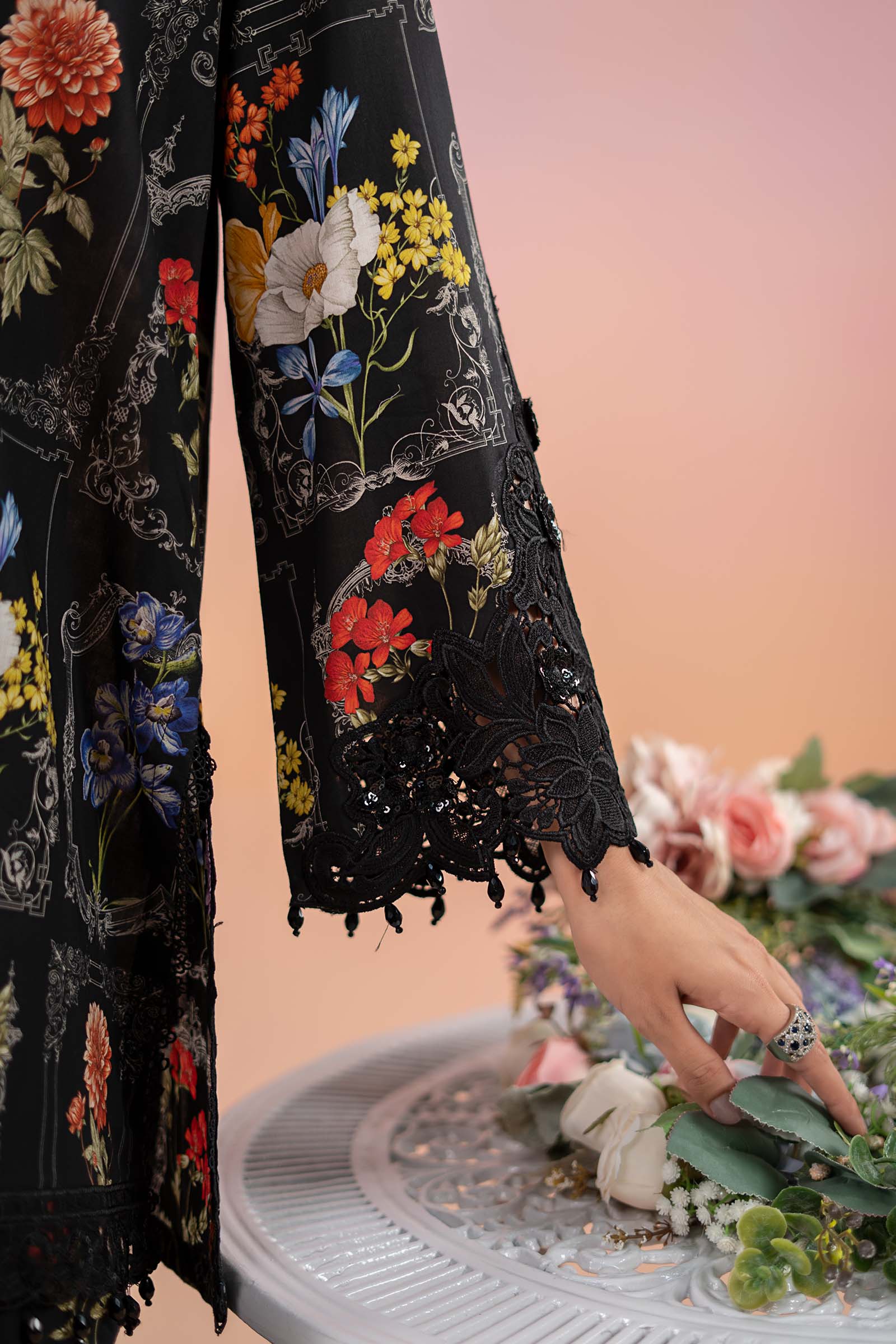 3 Piece Printed Lawn Suit | MPS-2511-B - Image 6