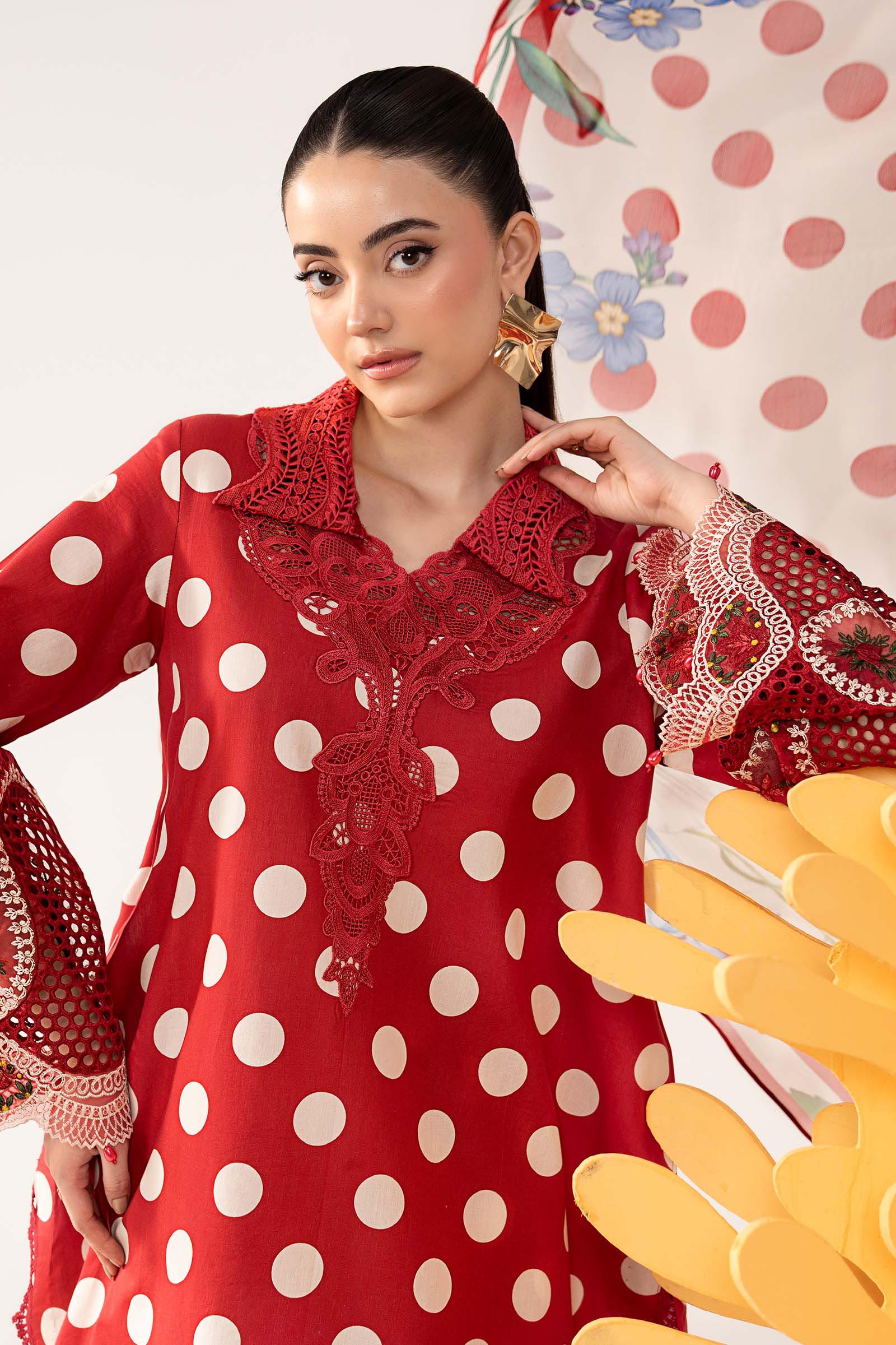 3 Piece Embroidered Lawn Suit - Image 2
