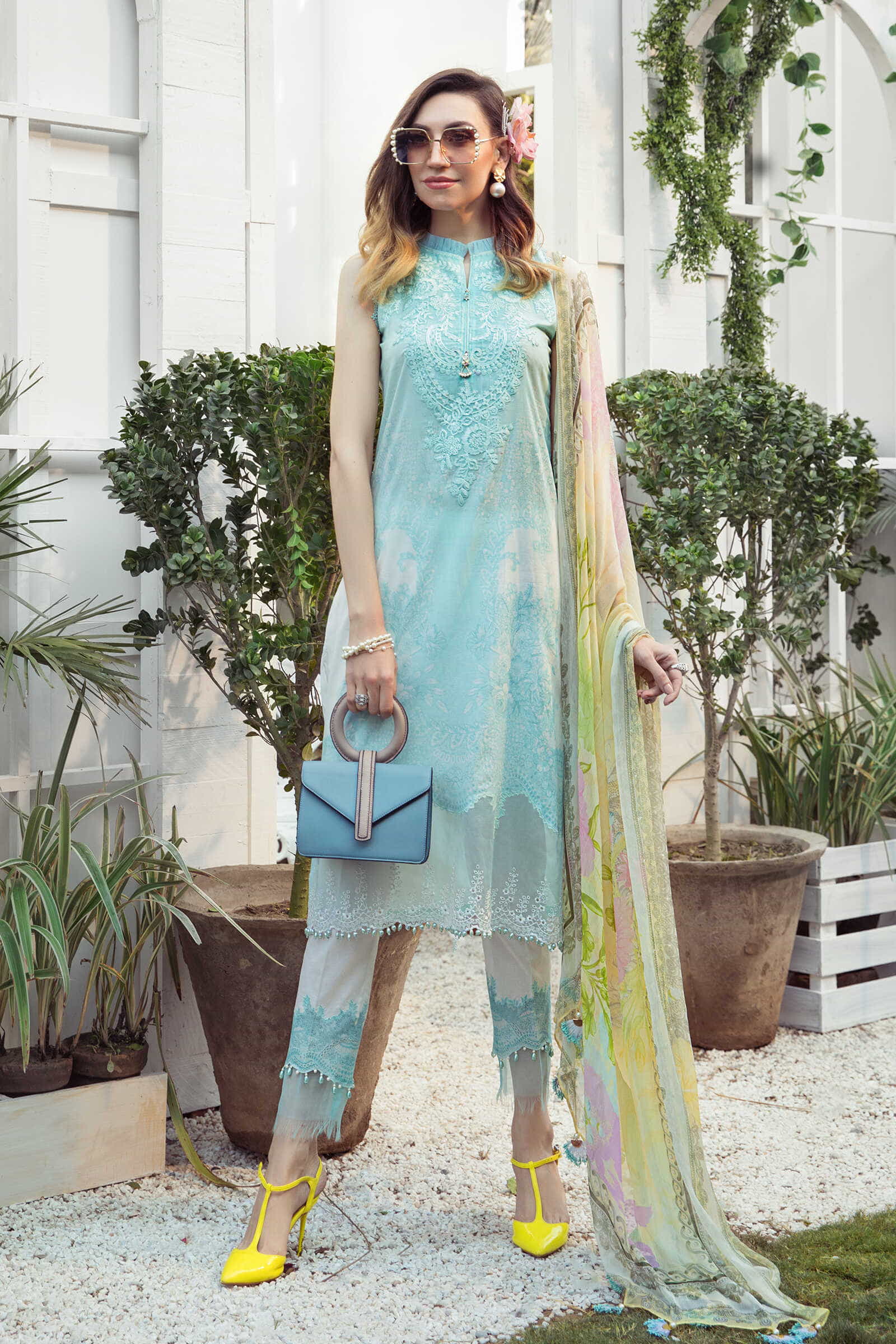 Unstitched Fabrics/M.Prints MPT-1002-A - Image 2