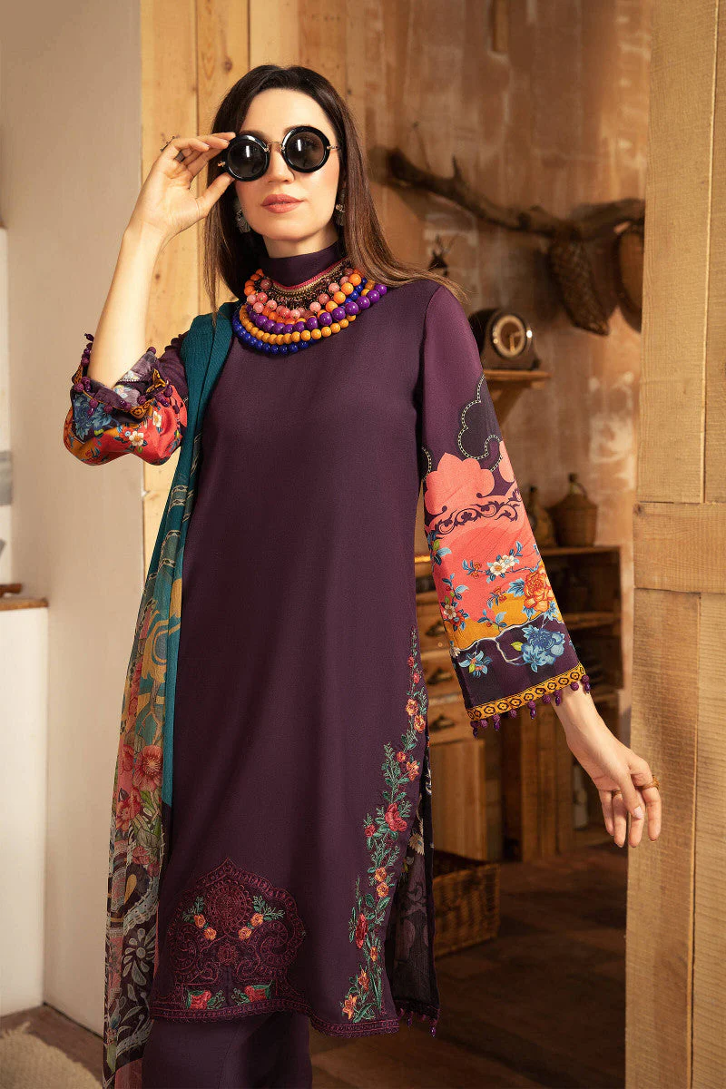 Unstitched Fabrics/M.Prints MPT-1213-B - Image 2